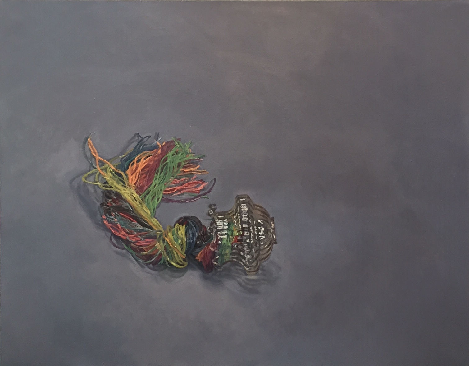 Un bijou - huile sur toile - 146 X 114 cm - 2019