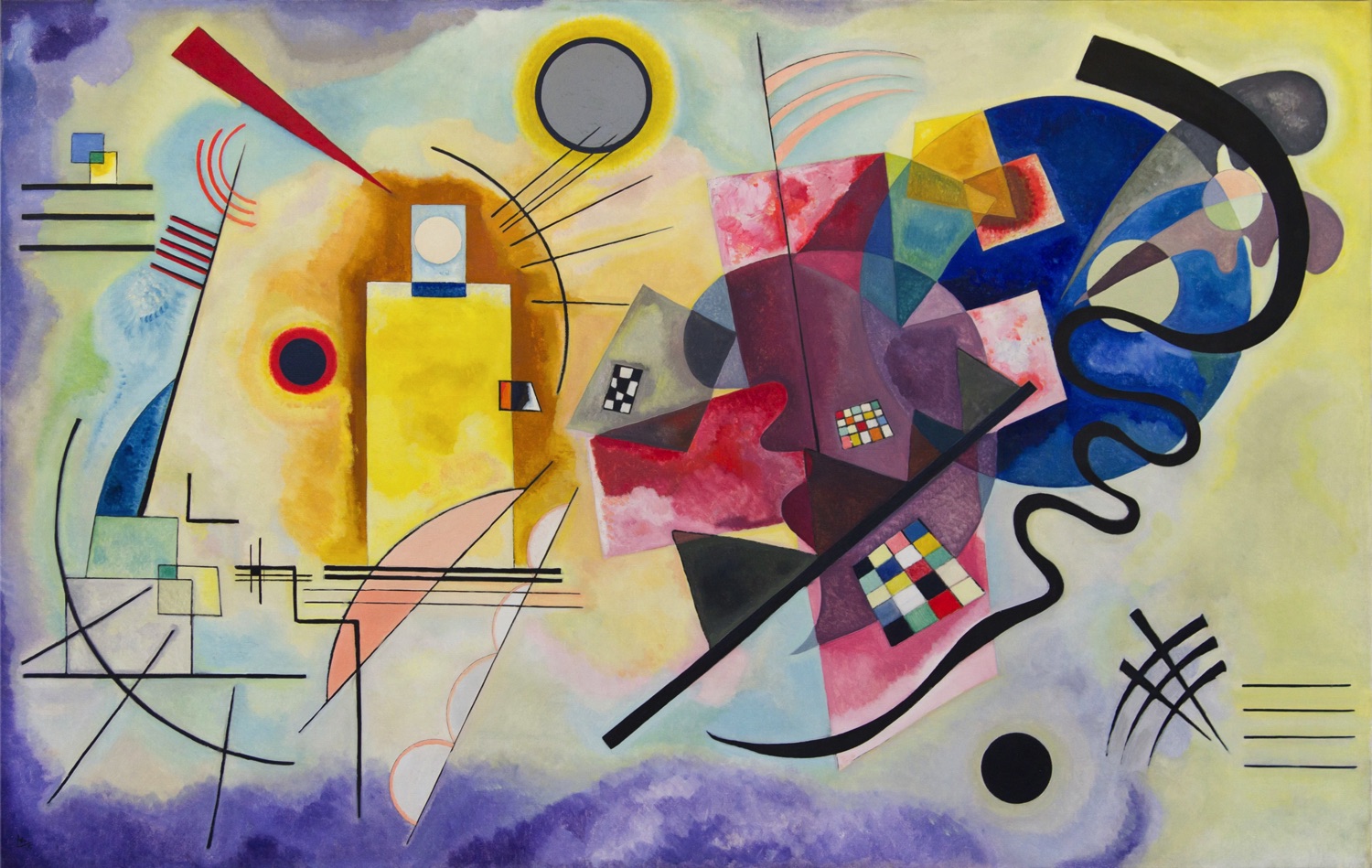 Yellow Red Blue, Wassily Kandinsky