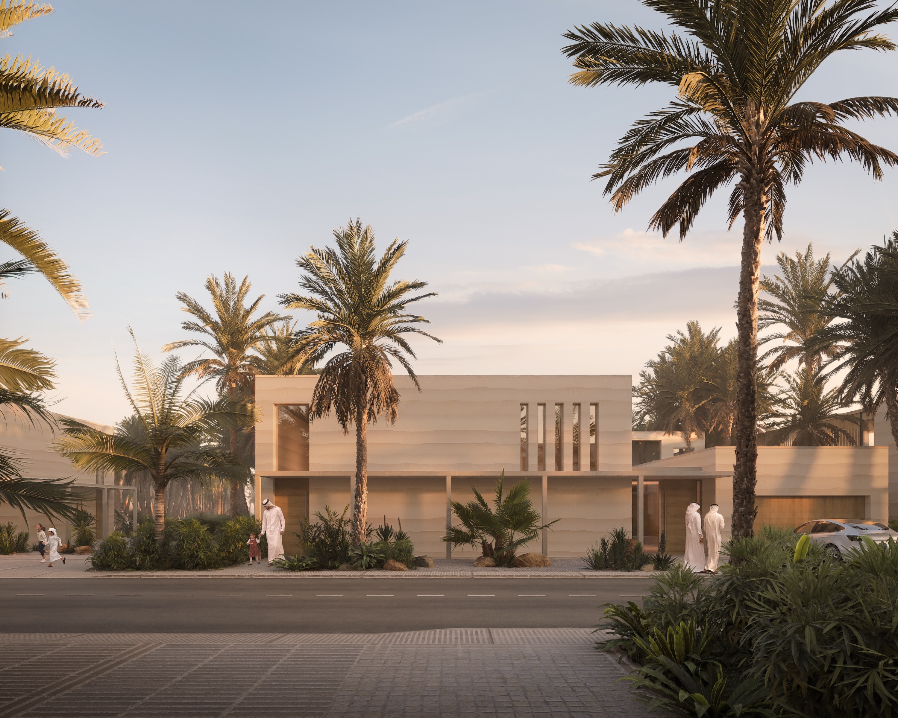 Emirati House by John Pardey Architects