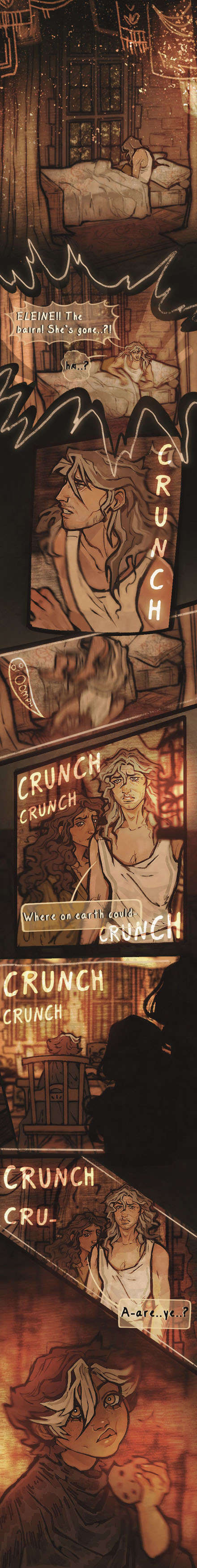 Hiraeth  Digital Illustration, 7&rdquo; x 69&rdquo; , 2022