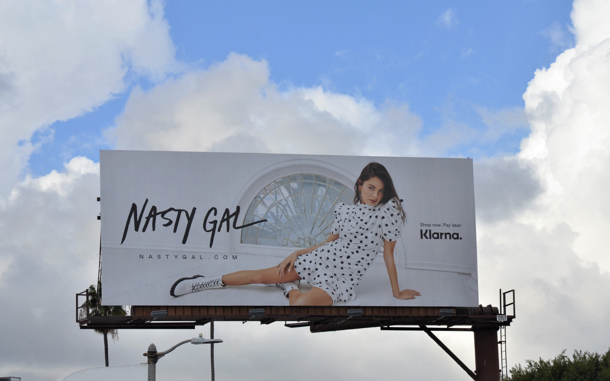 Beate, Billboard for Nasty Gal