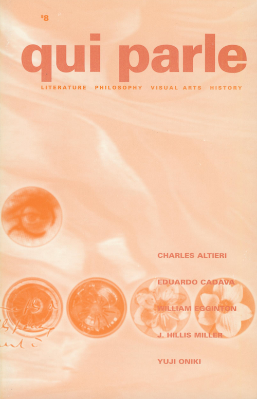 Qui Parle, Volume 9, Number 1, Fall/Winter 1995