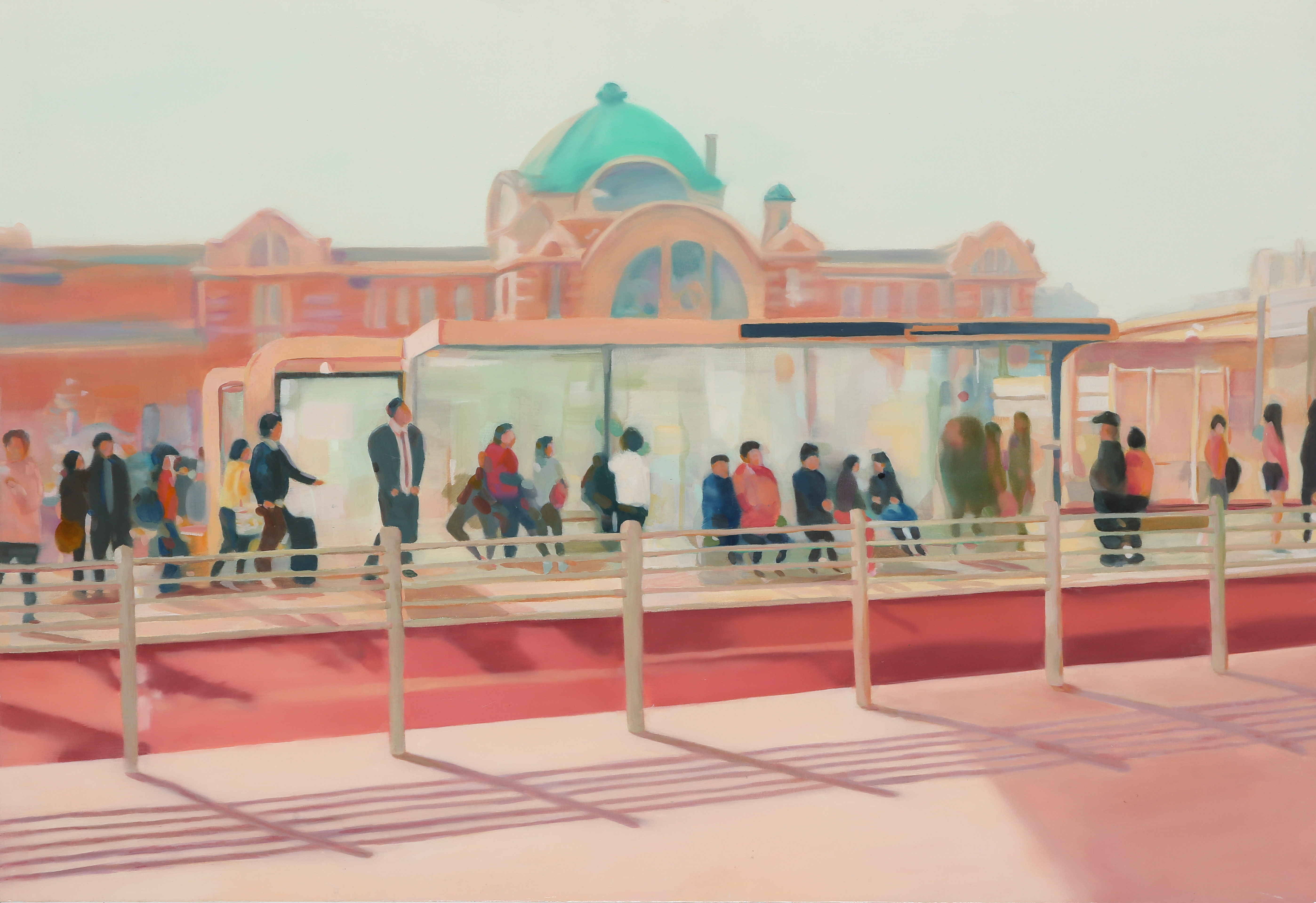 〈섬〉, Oil on canvas, 89.4x130.3cm, 2011