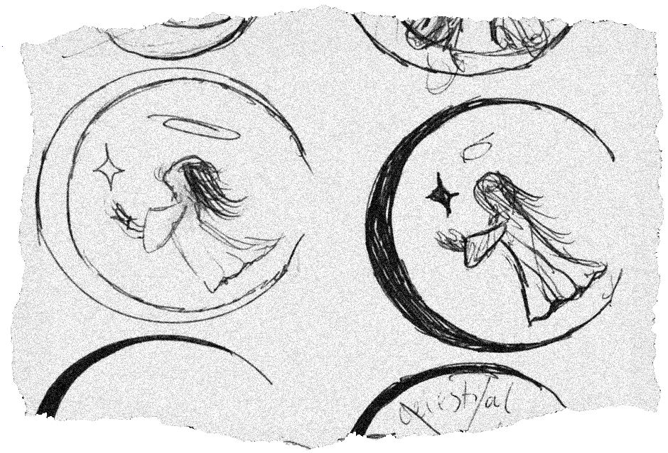 talking to the moon | 2022 | mock-up brand identity