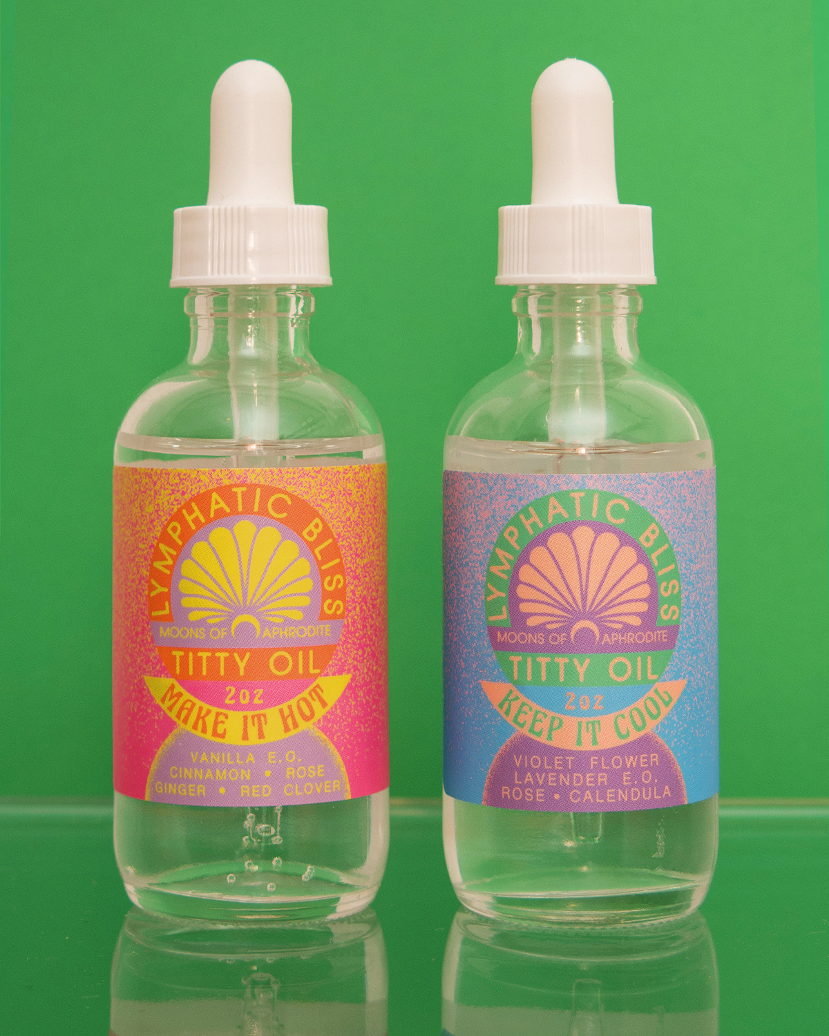 Logo and branding for Moons of Aphrodite.