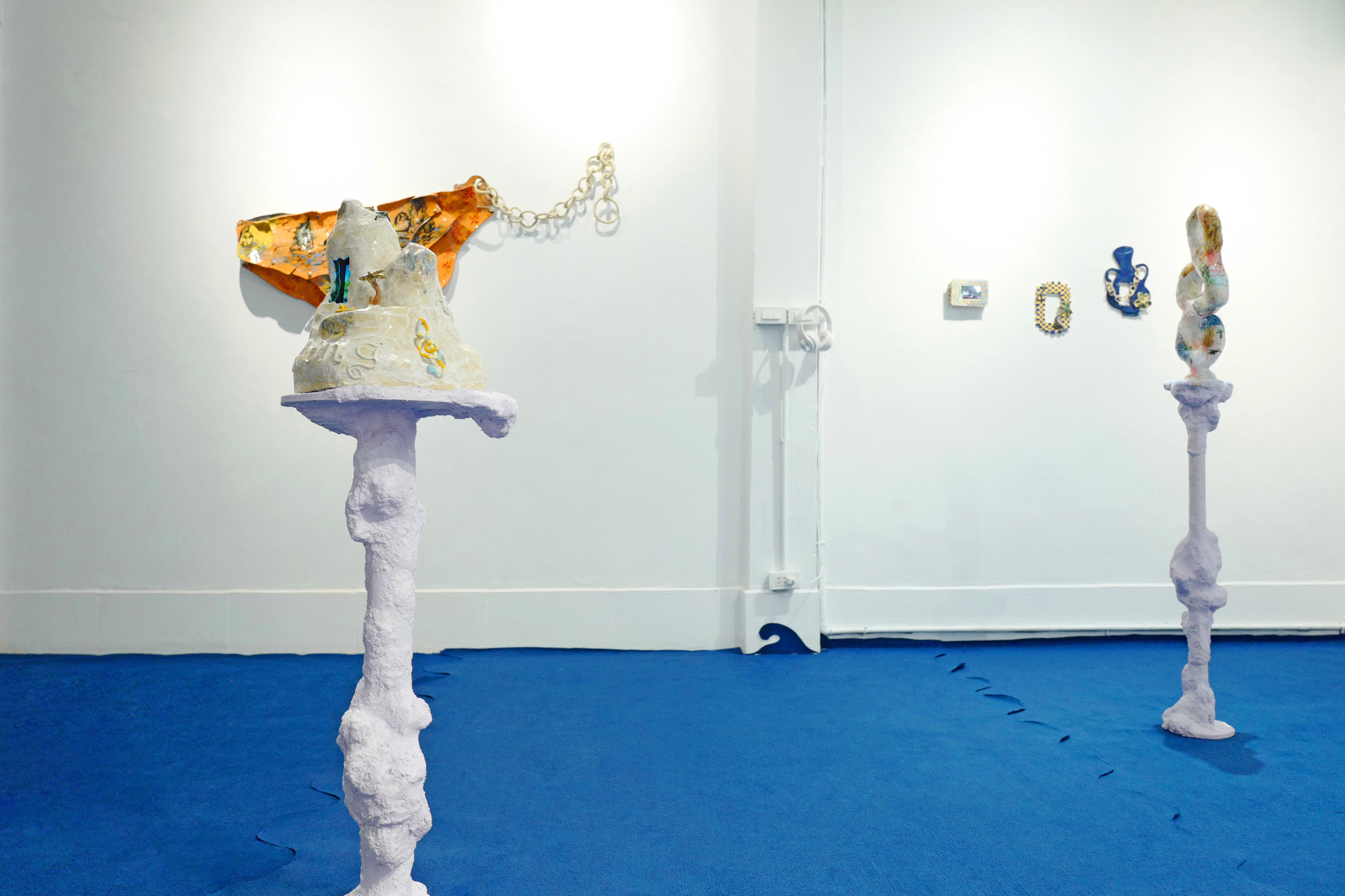 AP Nguyen "Love Core," 2021, at Manzi Art Space, Hanoi. Image courtesy of the artist. 