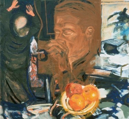 Cover-Up3 1985oil/canvas 24x28”