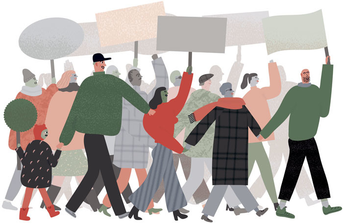 Illustration made for We Do Democracy - Clara Selina Bach