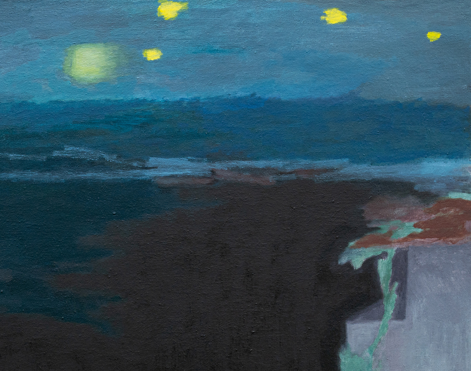 Detail of Young Man Seated Beside the Sea.