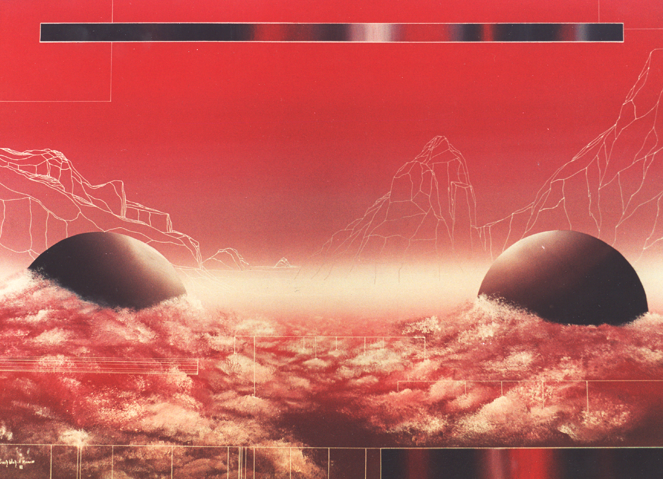 The Reception Of Centuries  (122,5 x 150 cm)