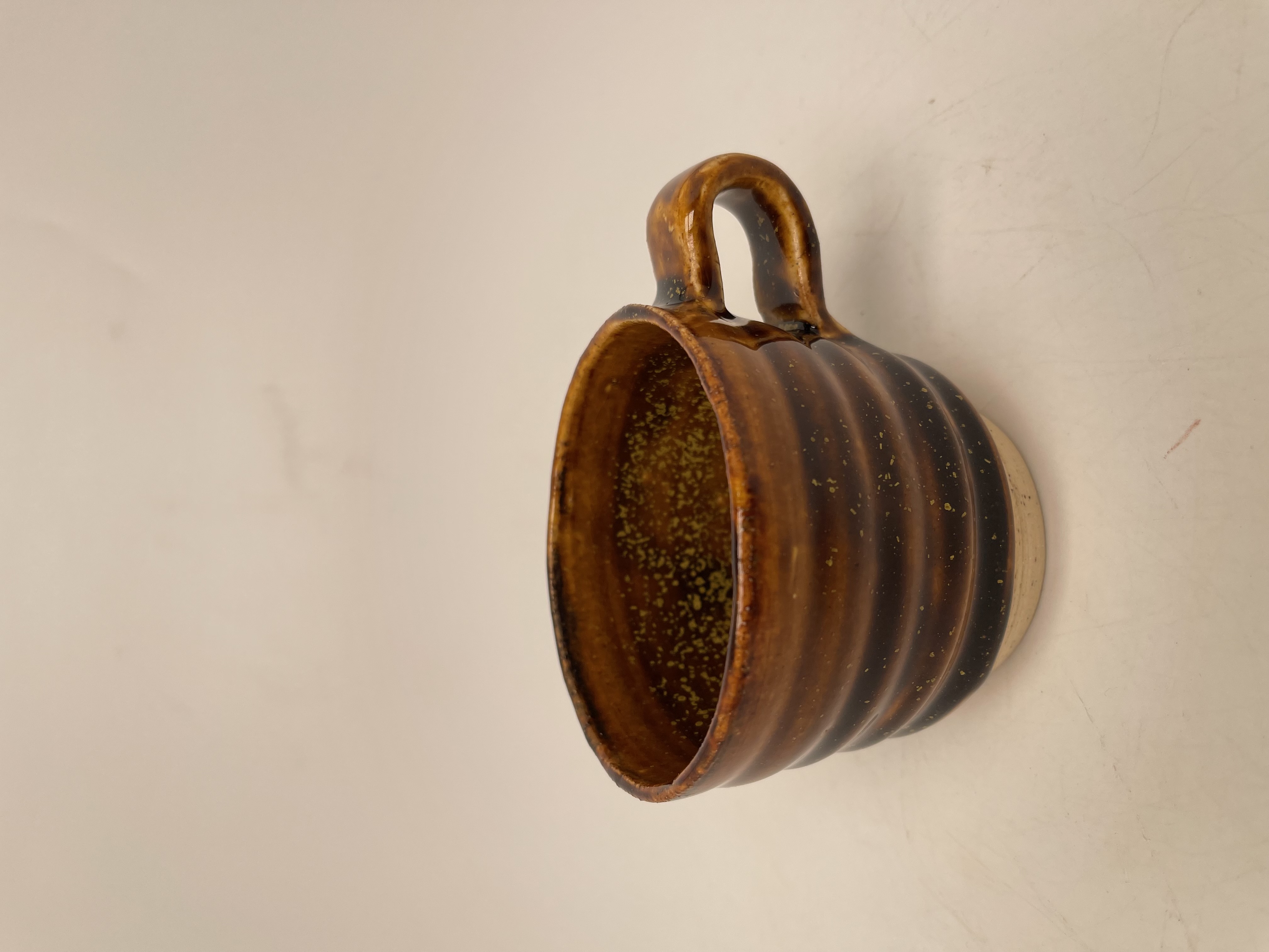 Wheel Thrown Ceramic Cappuccino Cup