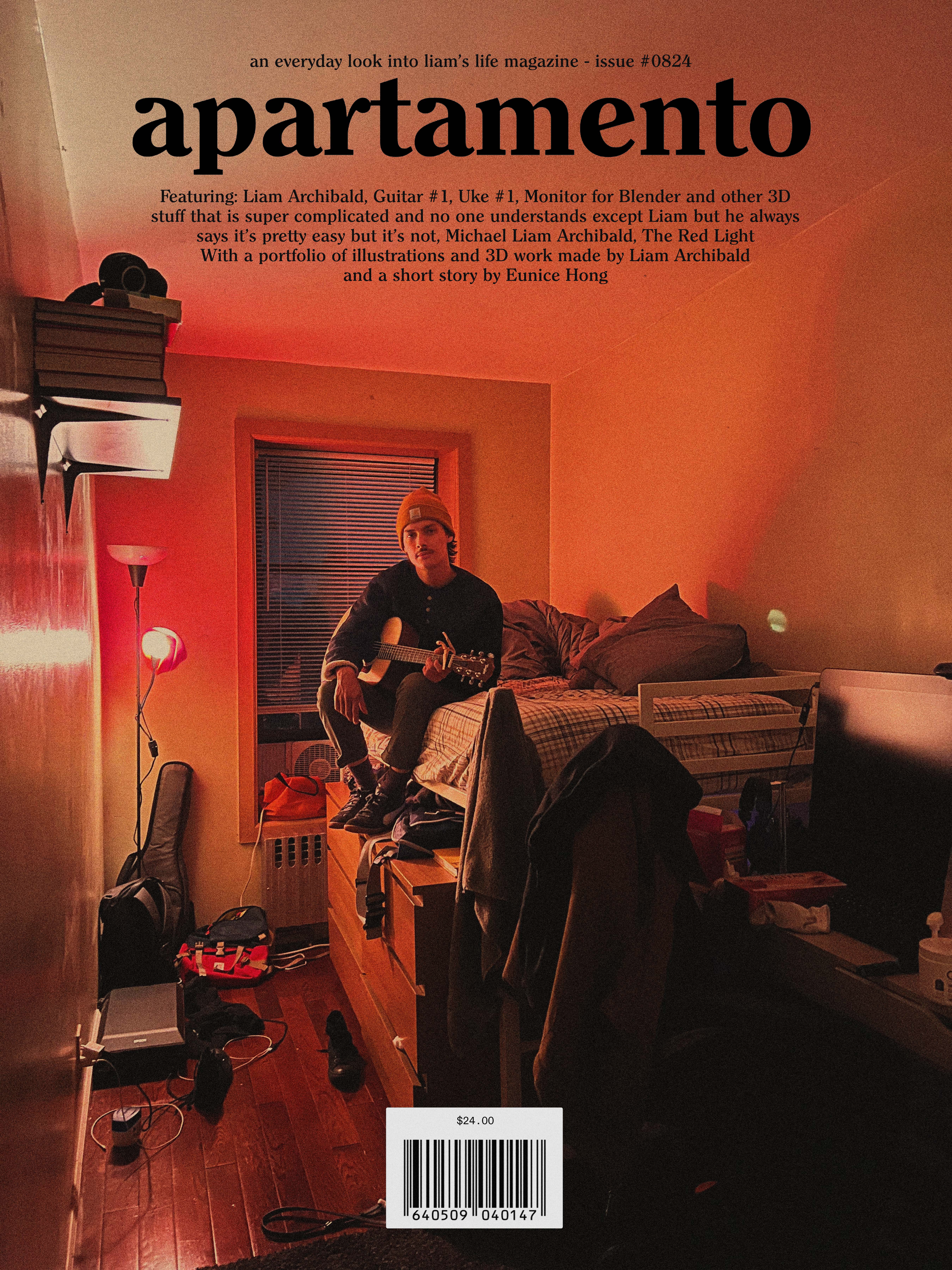 A magazine cover inspired by apartamento, Spring 2023