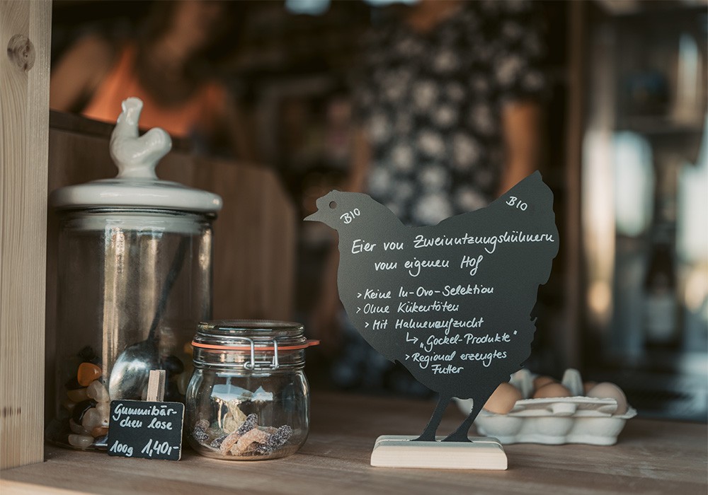 Decoration for the farm shop