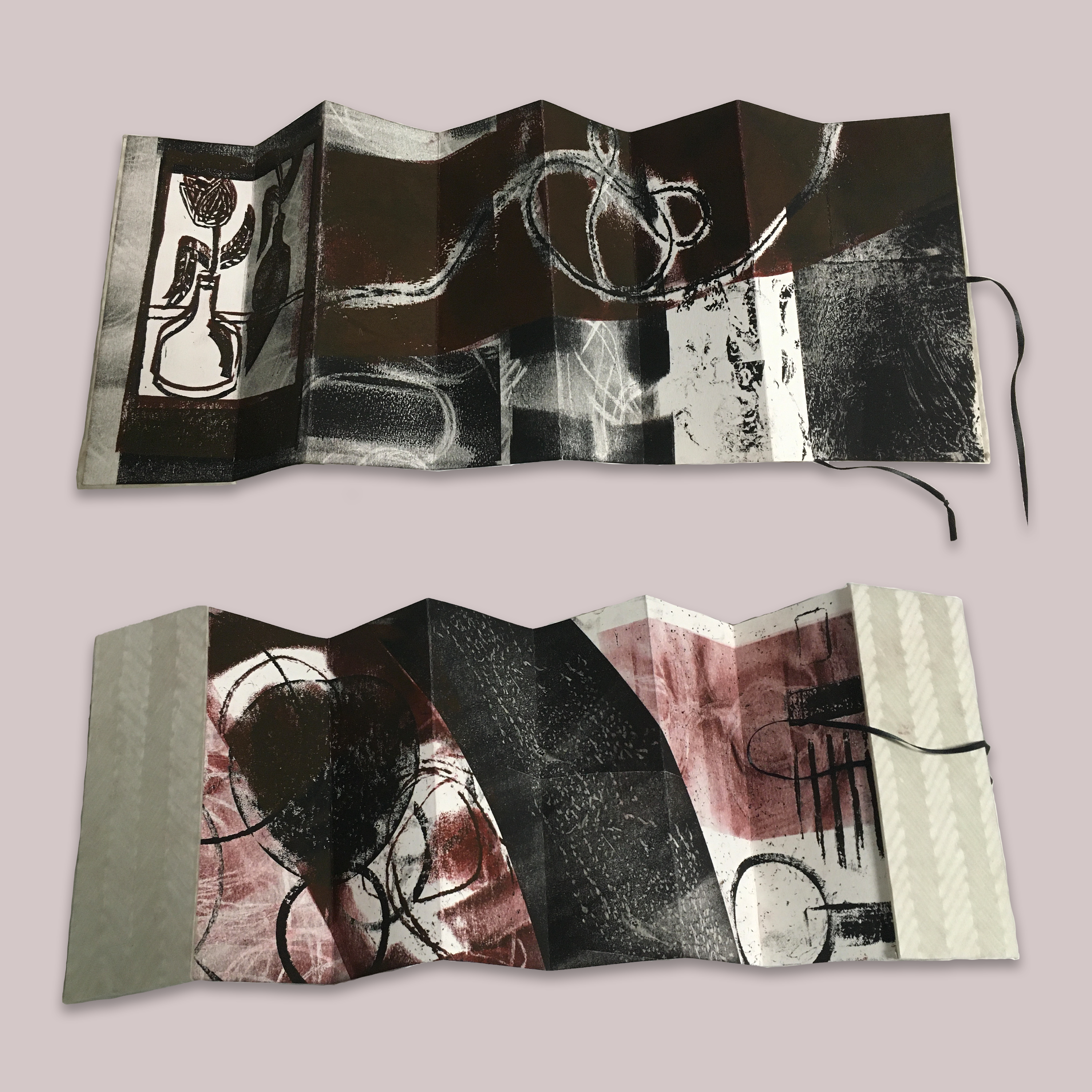 2" x 7" - accordion book (2020)