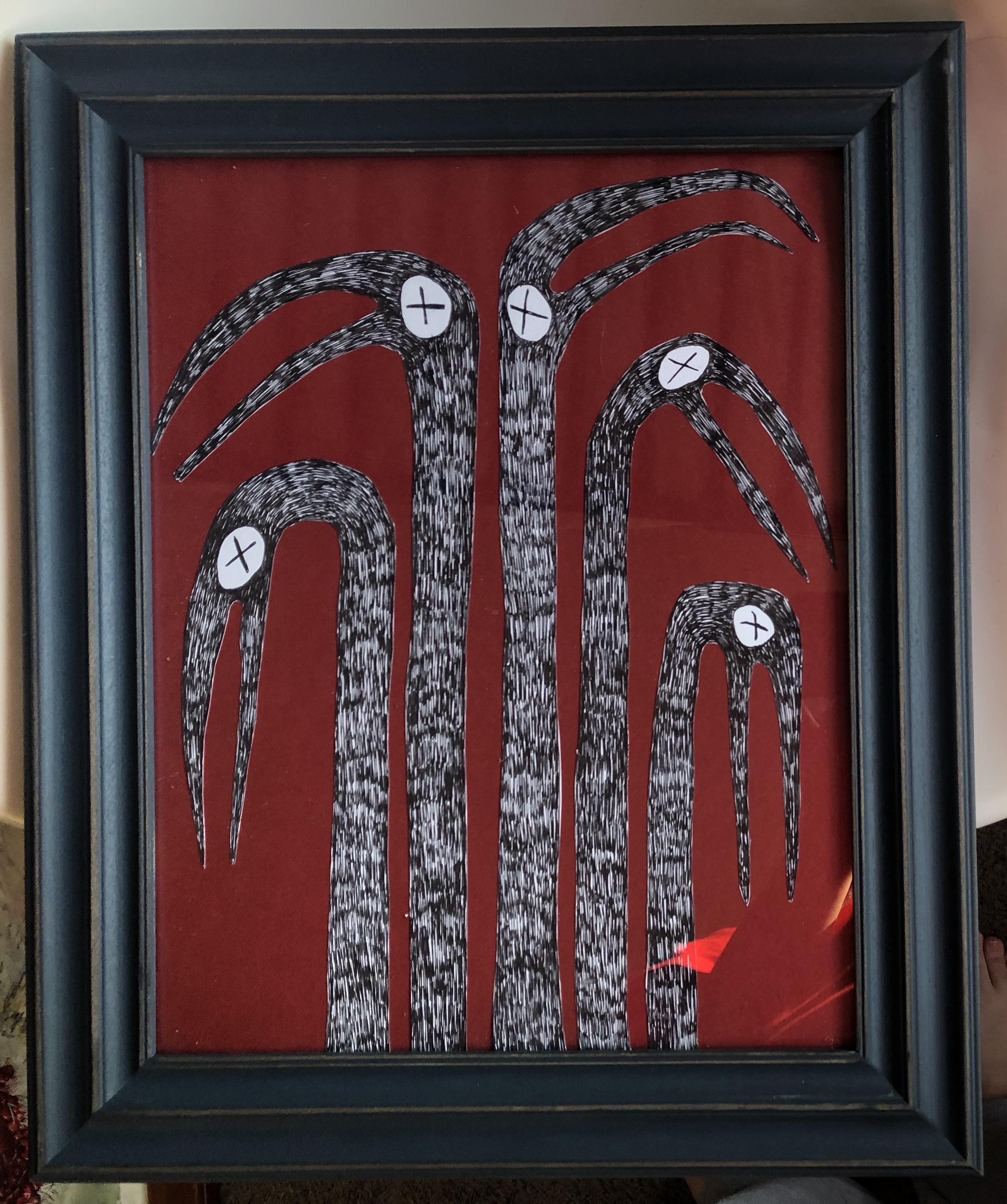 birds 2019 mixed media