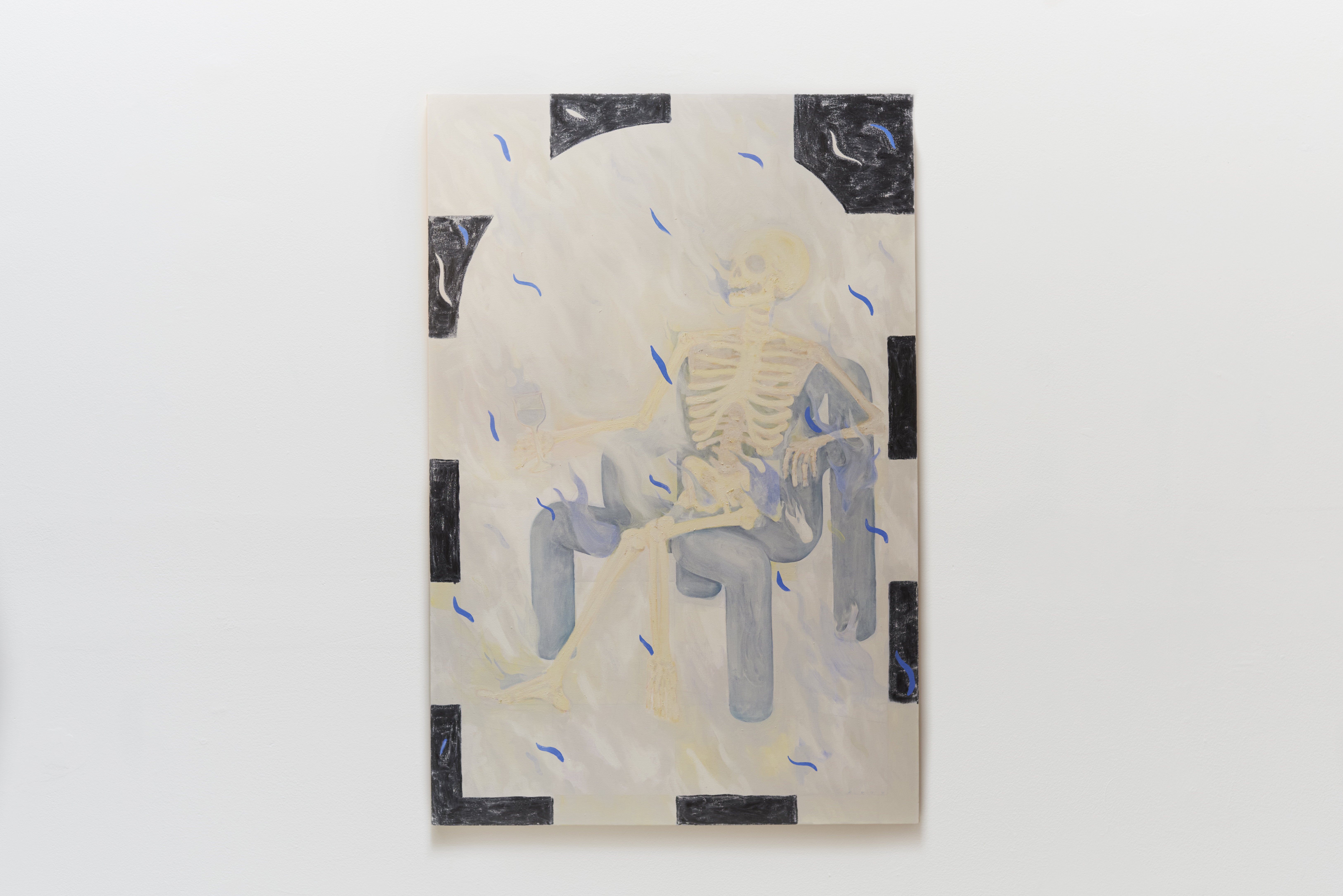 Modernism Rediscovered, acrylic & oil on canvas, 48" x 72," 2020