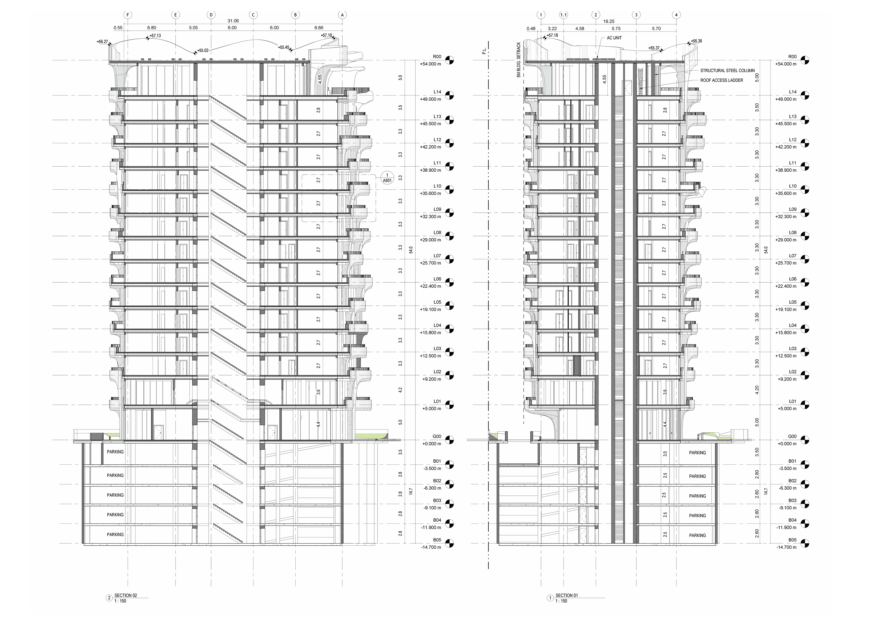 Drawing Section SD