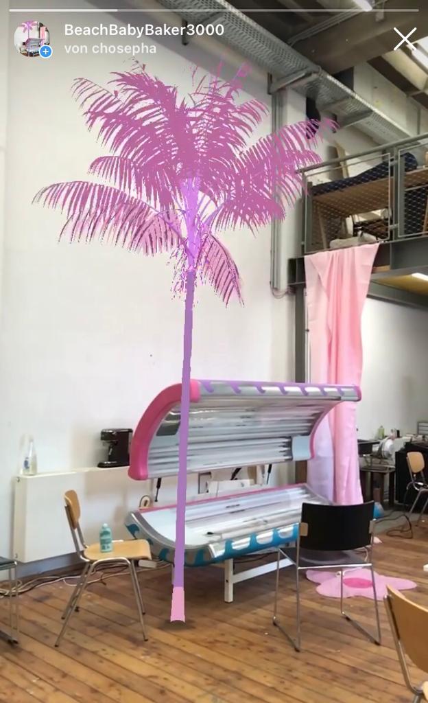 PinkPartyPalmtree3000