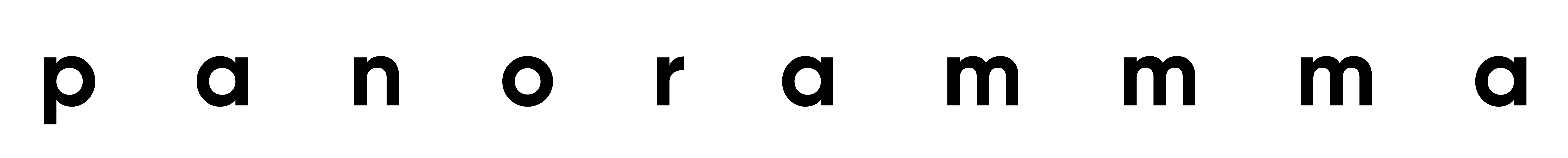 Panorammma Logoset Sourcefile Panorammma Black Variation 4 