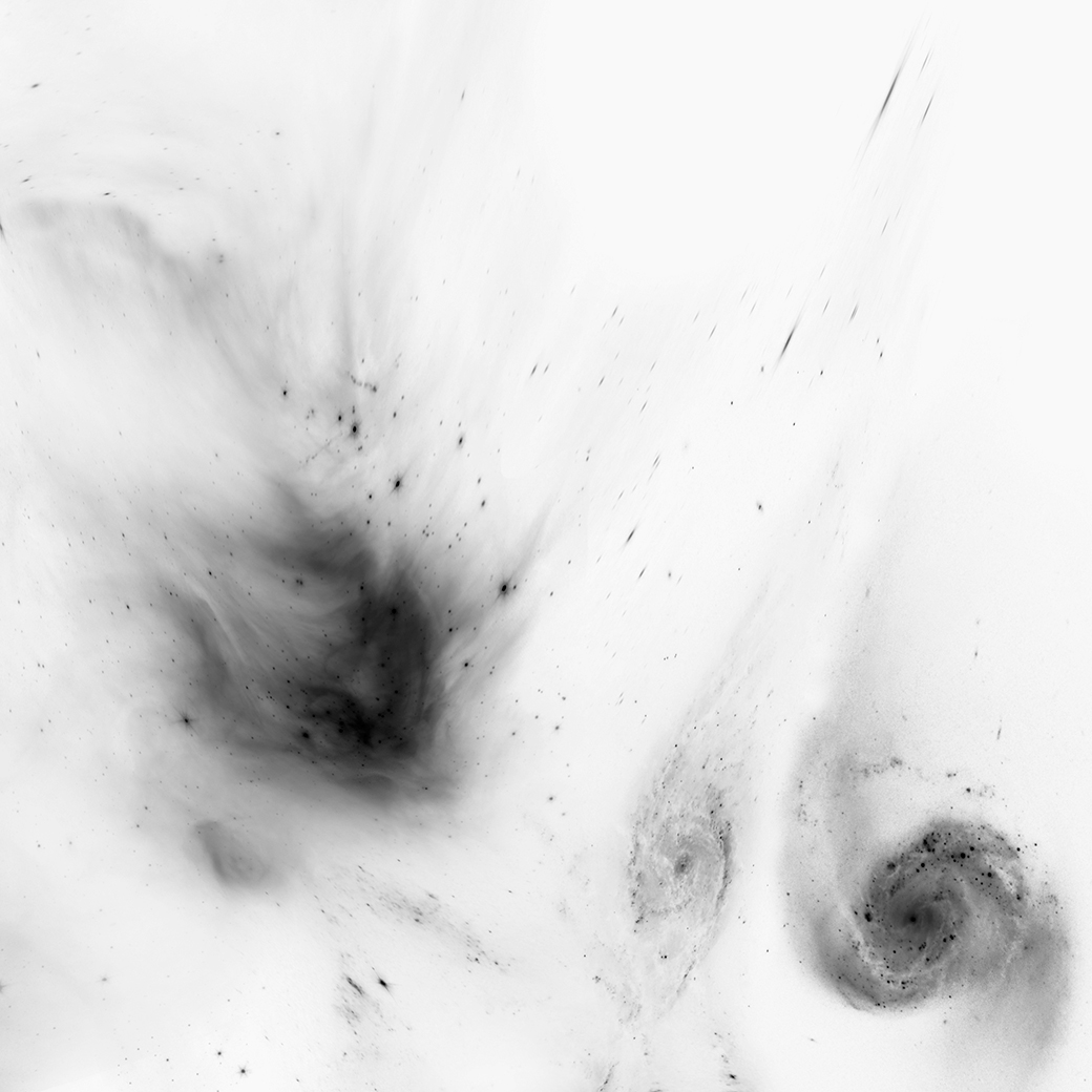 Hubble #23, 2012, impressão sobre vinil, 30x30 cm, edição de 5