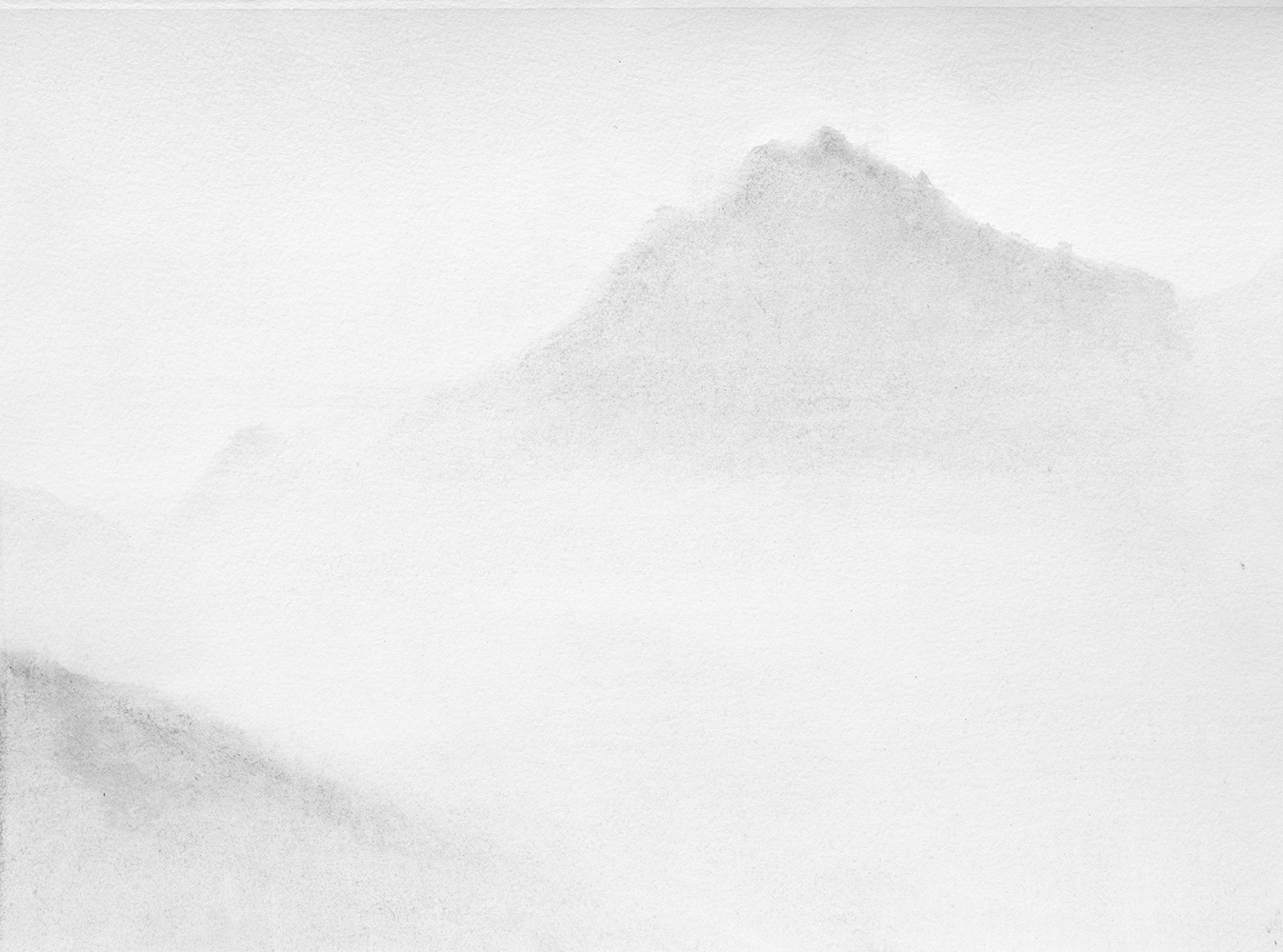 Wudangshan (X)gouache on paper28 x 38 cm, 2018