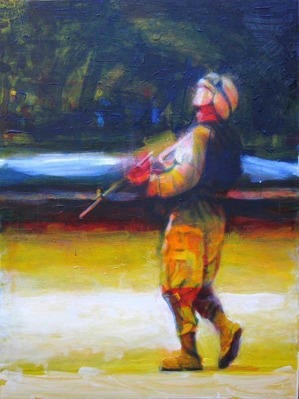 Night Vision (2008 - )  acrylic/canvas  40x30”