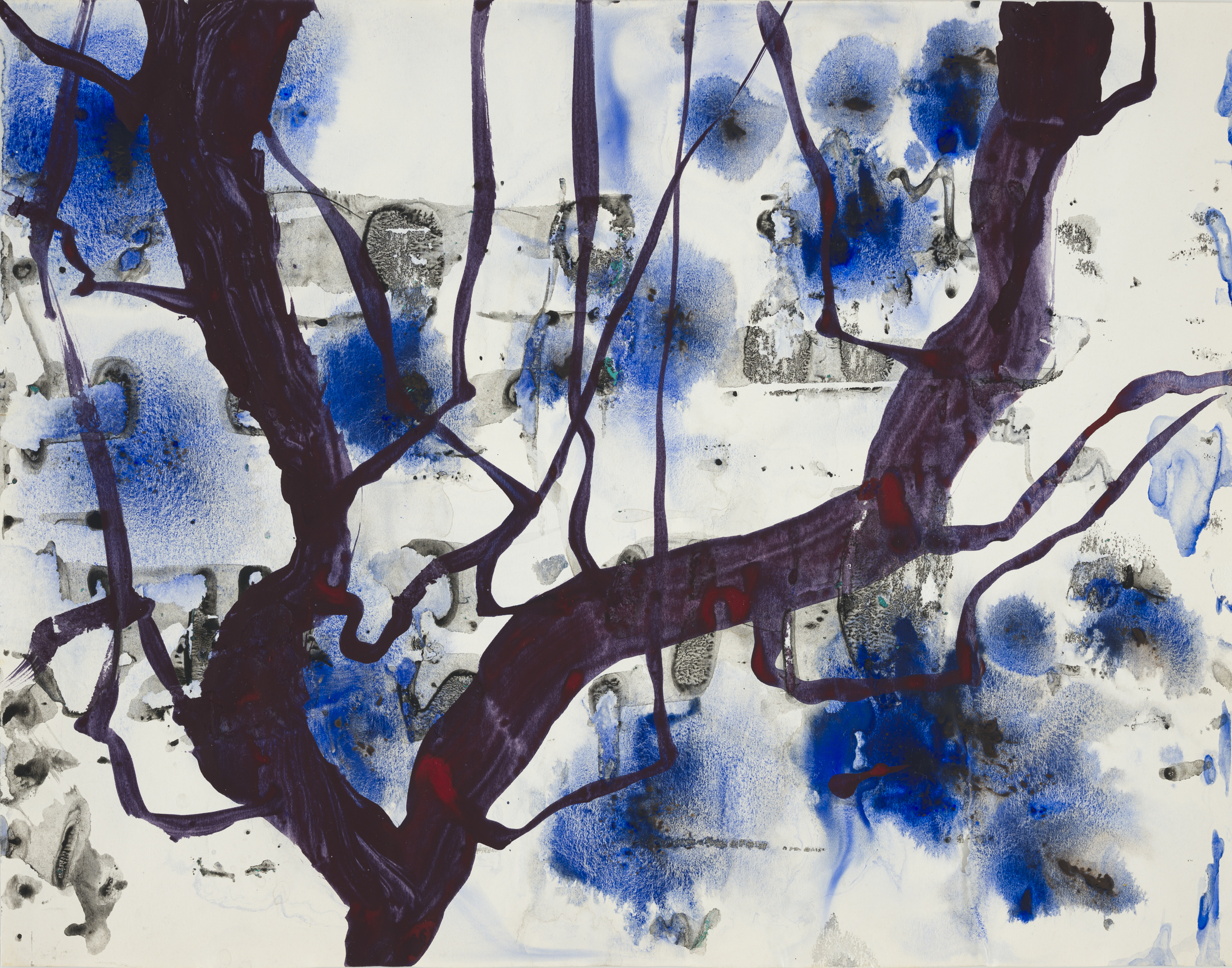 Study of nature 0025Acrylic on paper 40×45cm