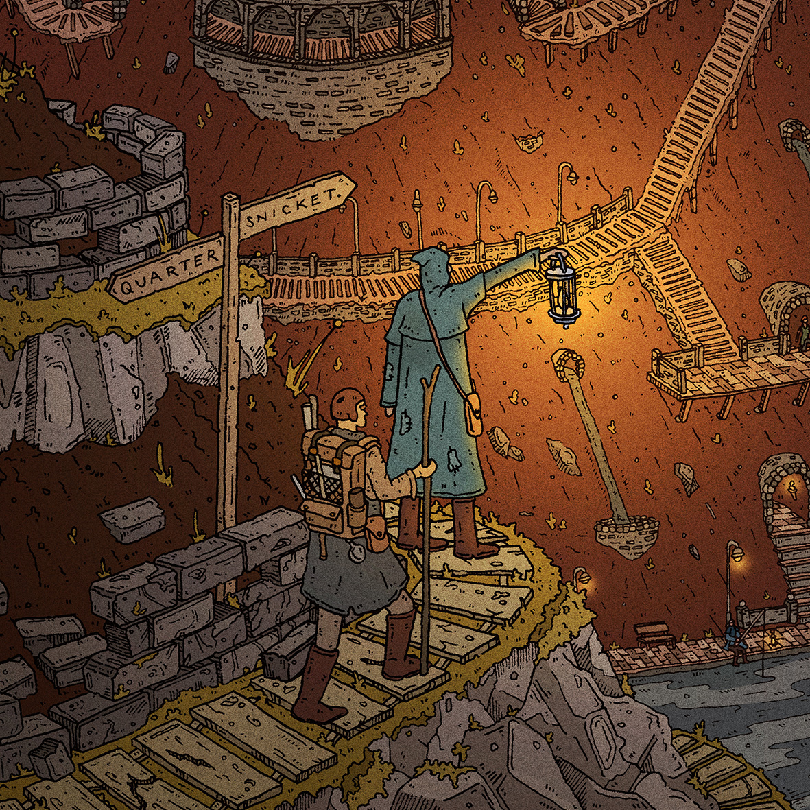 Dawn at the Snicket