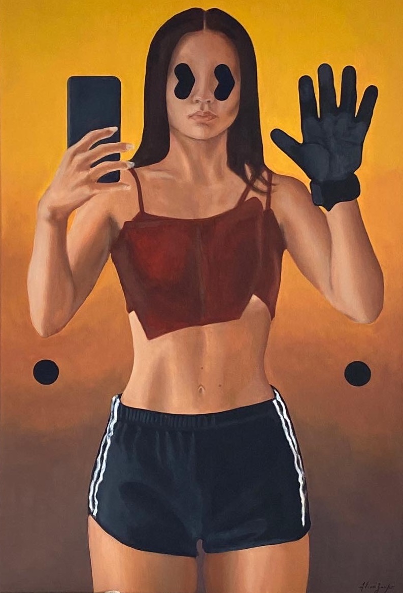 2022 24"x36" Acrylic on canvas