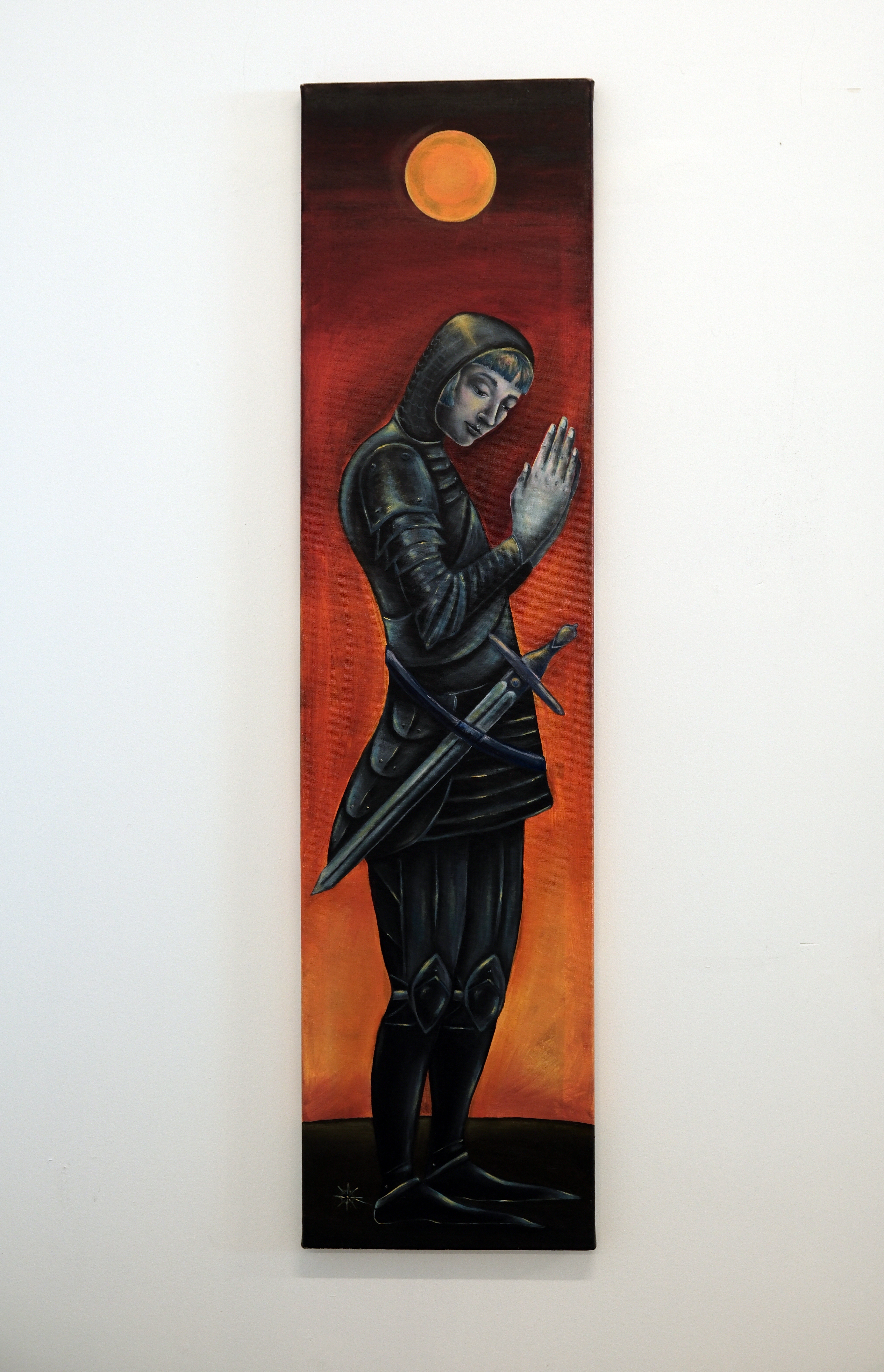 Joan of Arc: Suspended Time, 2021 - 12 x 48in