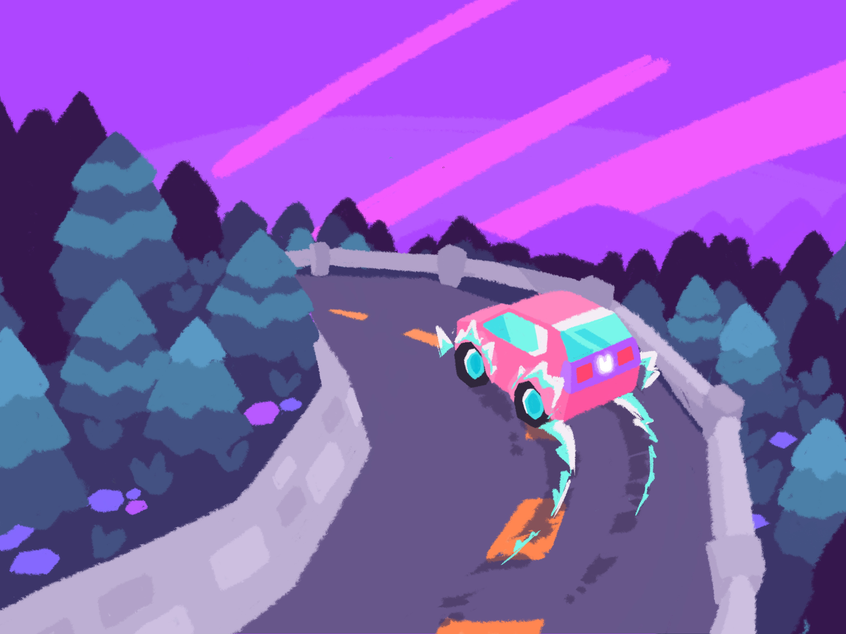 Concept Art - Revolution Racer