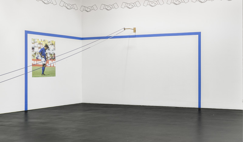 'The Eternal II' 2016, installation view, with Tully Moore (photo: Christo Crocker)