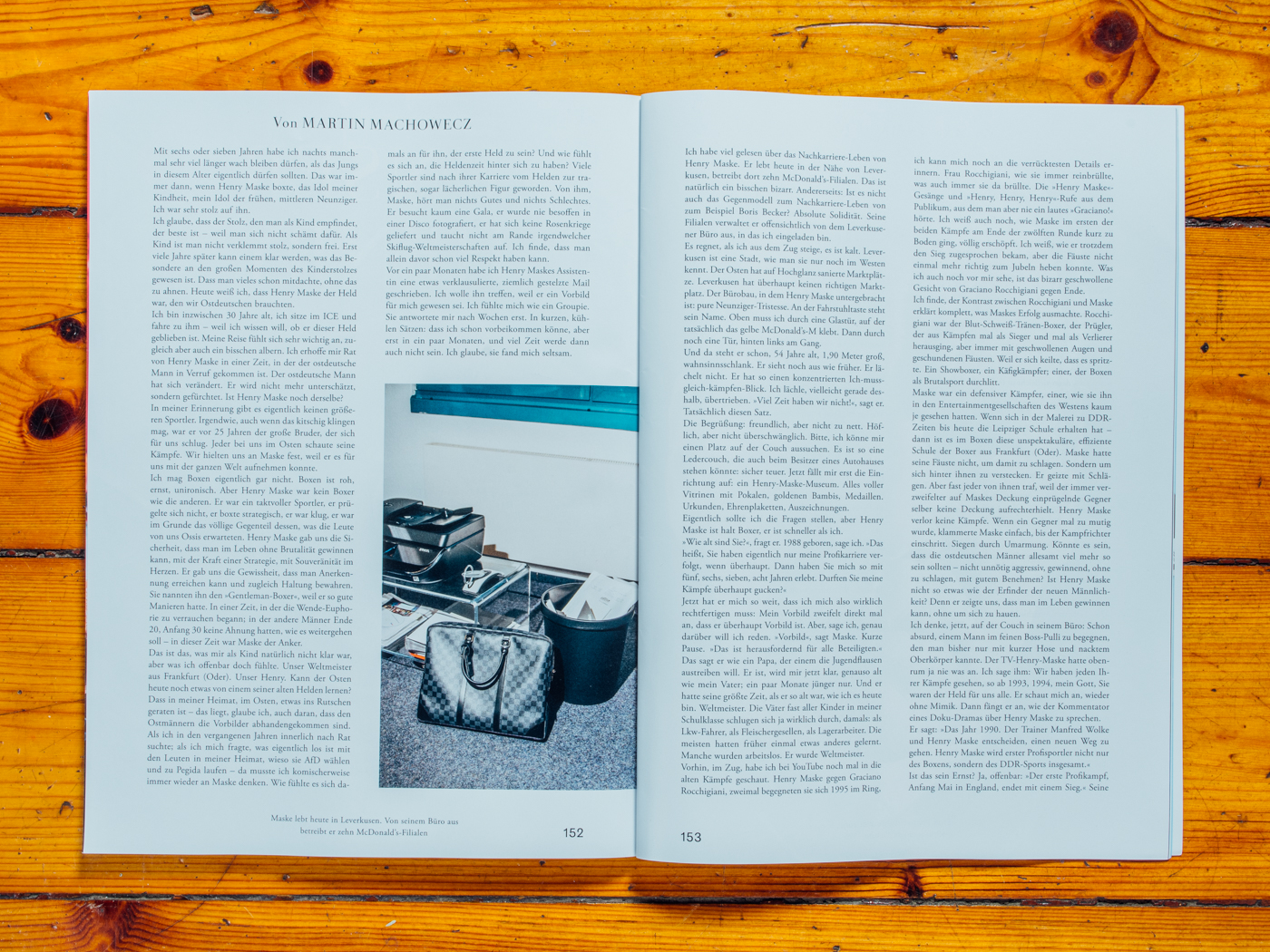 Zeit Magazin Mann / Henry Maske / April 2018