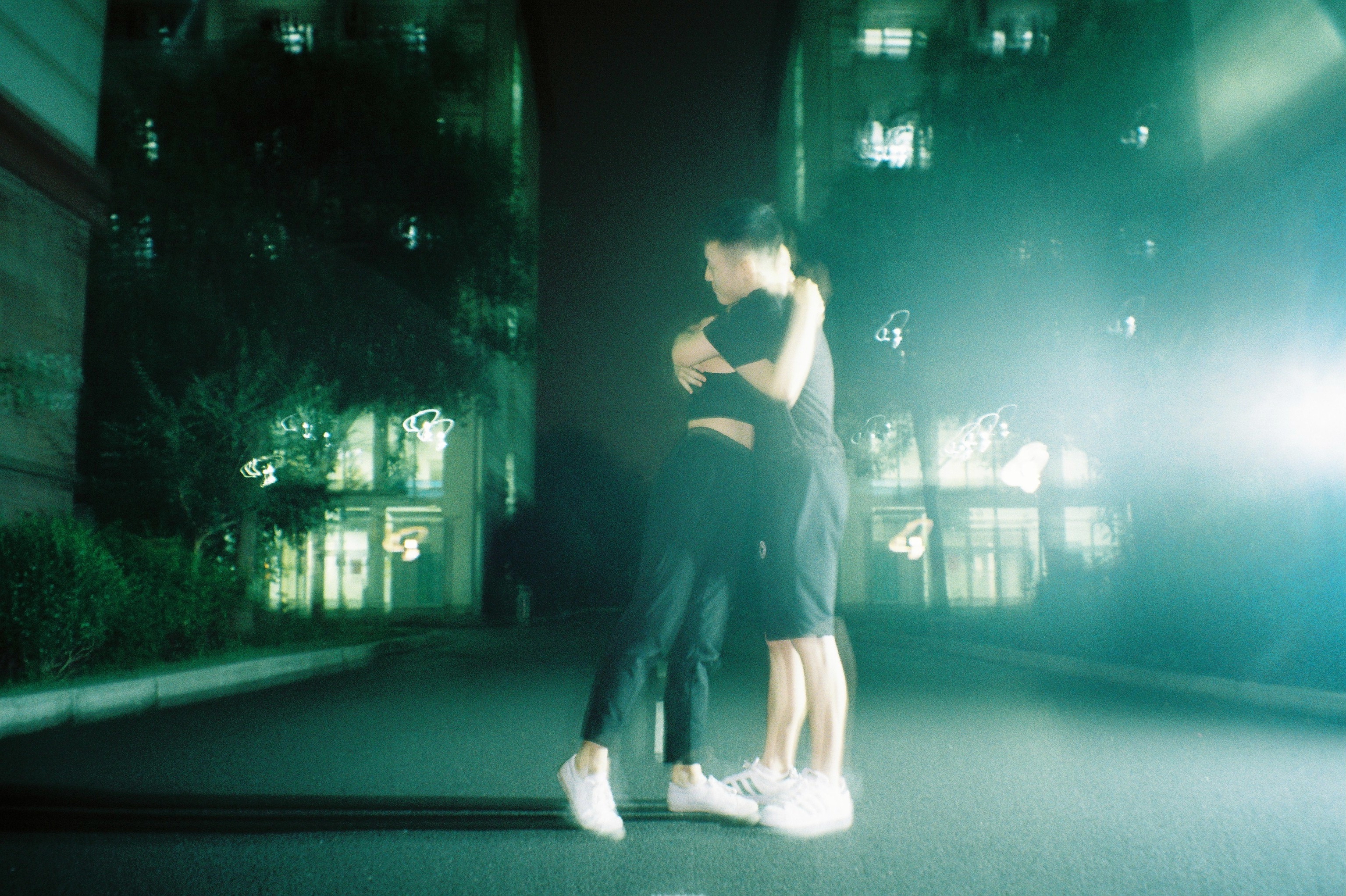 a hug with linyu