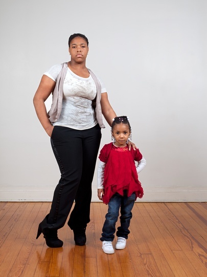 Dalana and her daughter Danyla