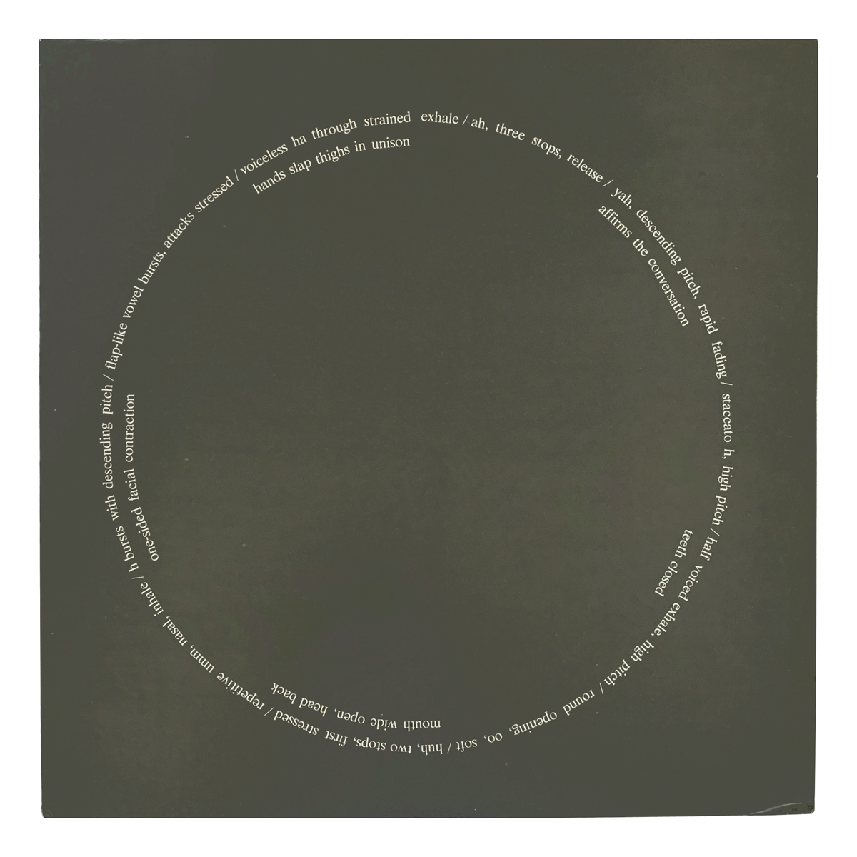 Not on Label - Reese Williams - Sonance Project in Two Parts