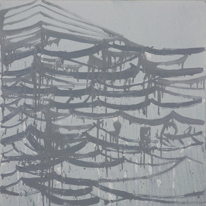 Terra Firma, 2013, oil on canvas, 36x36in