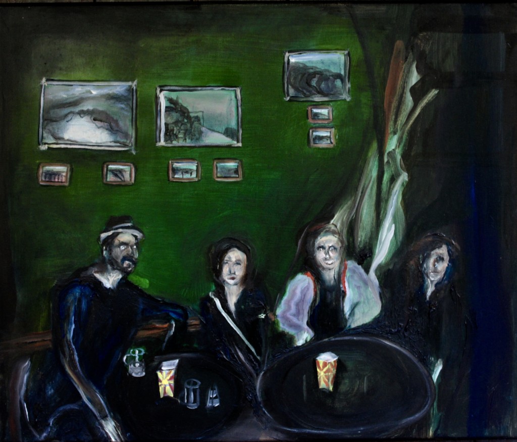 The Macedonians | oil on canvas | 55 x 46 cm | 2018
