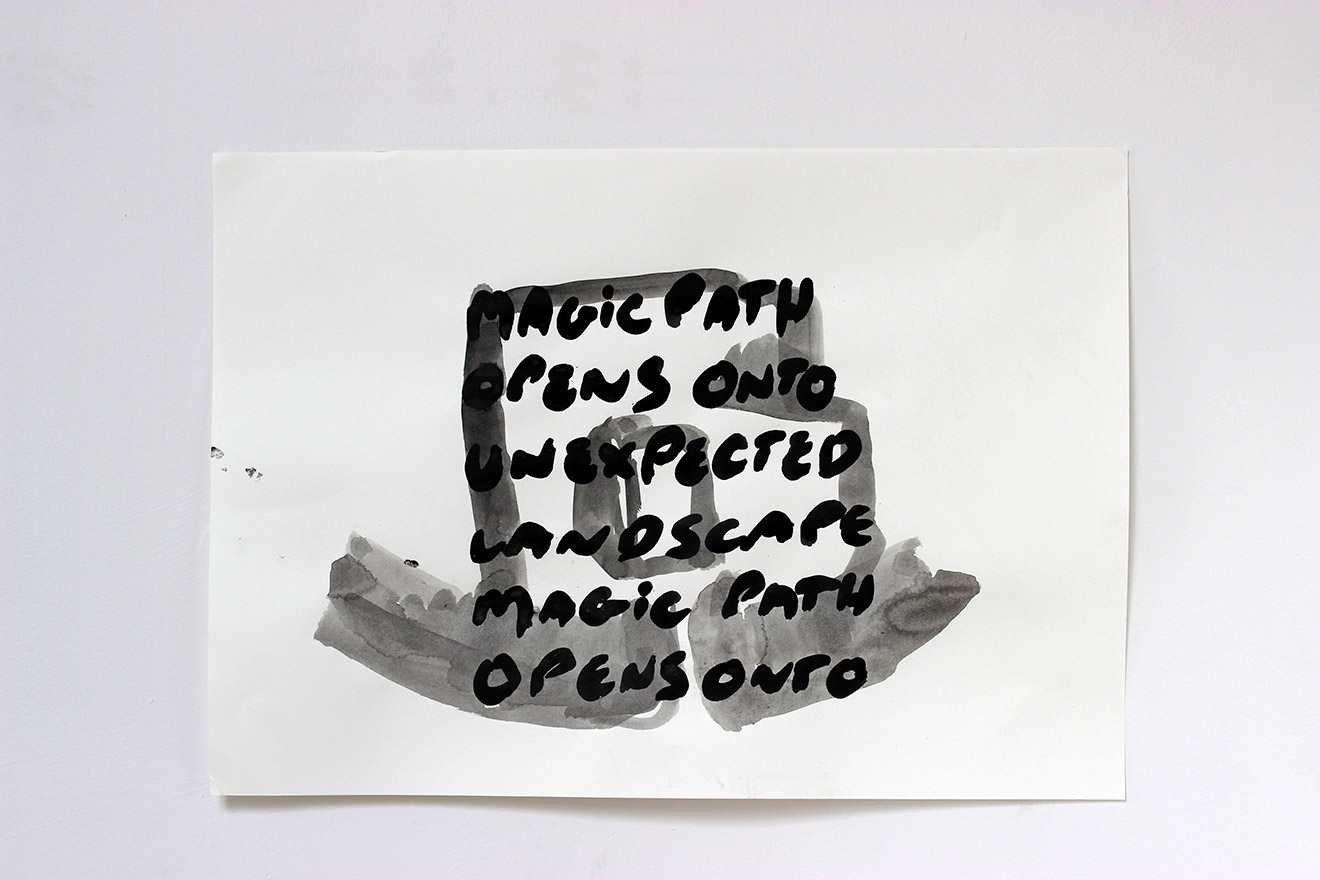 ink on paper, 42x30cm