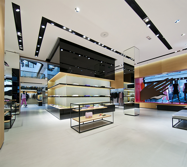 Dessinateur plans d'execution pour Atelier UTO (Tous droits réservés) - boutique Sonia Rykiel 500m2 - Saint Germain des prés - Paris FR - Crédits photo Jules Rodet