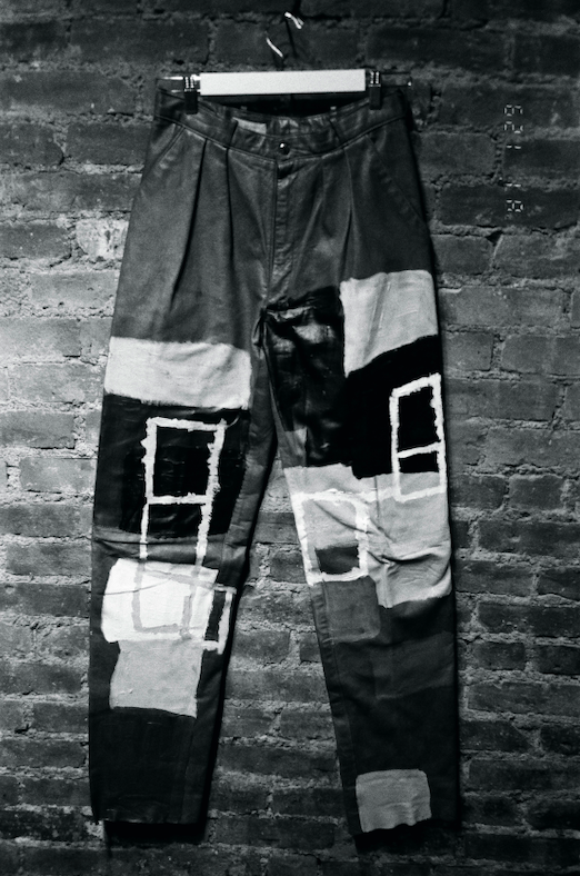 Vejez Leather Trousers by Stephen Antonio - $210