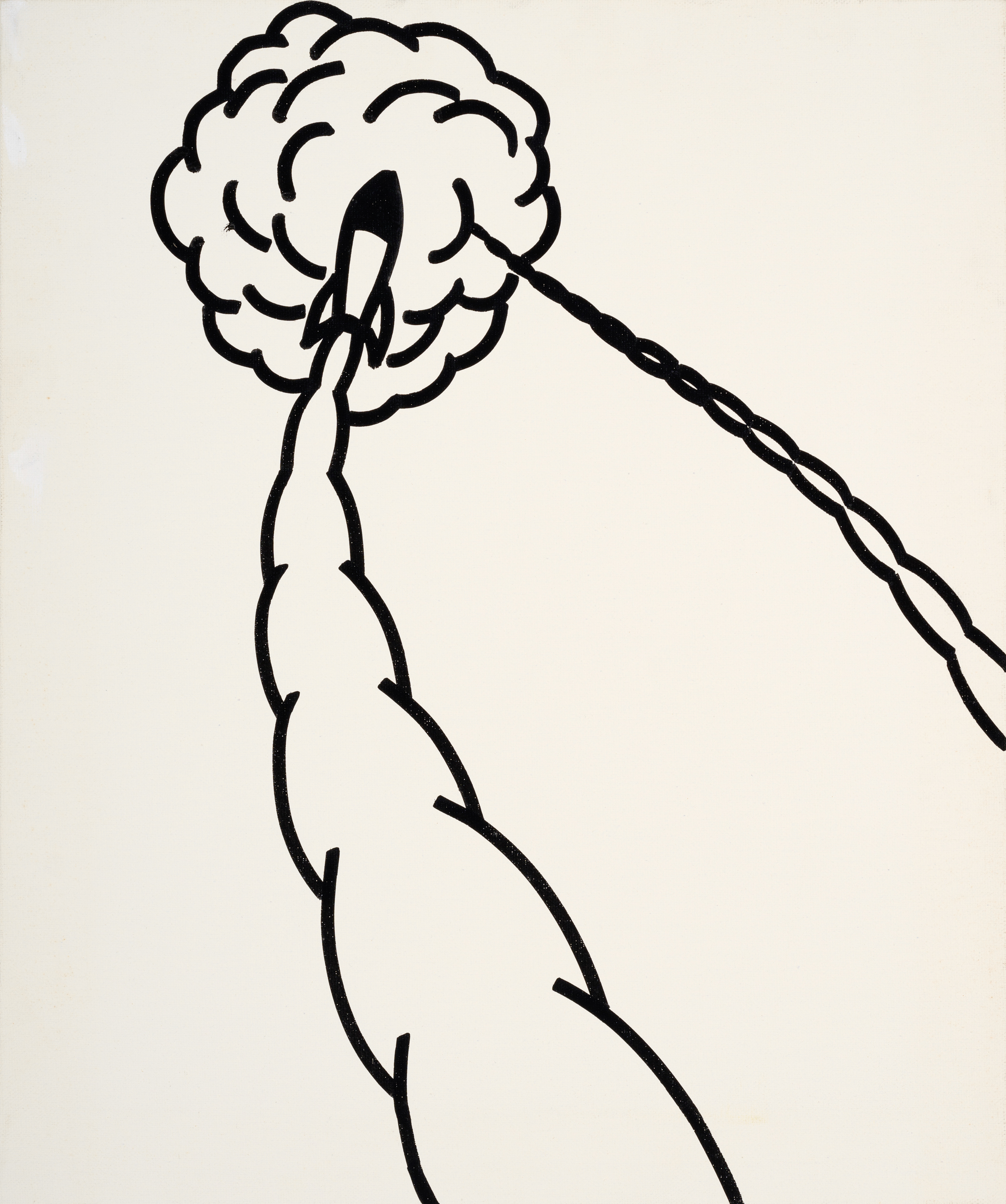 제목 미상, 2004년 경, 캔버스에 아크릴, 45.5 x 38cmNo Title, ca. 2004, acrylic on canvas, 45.5 x 38cm