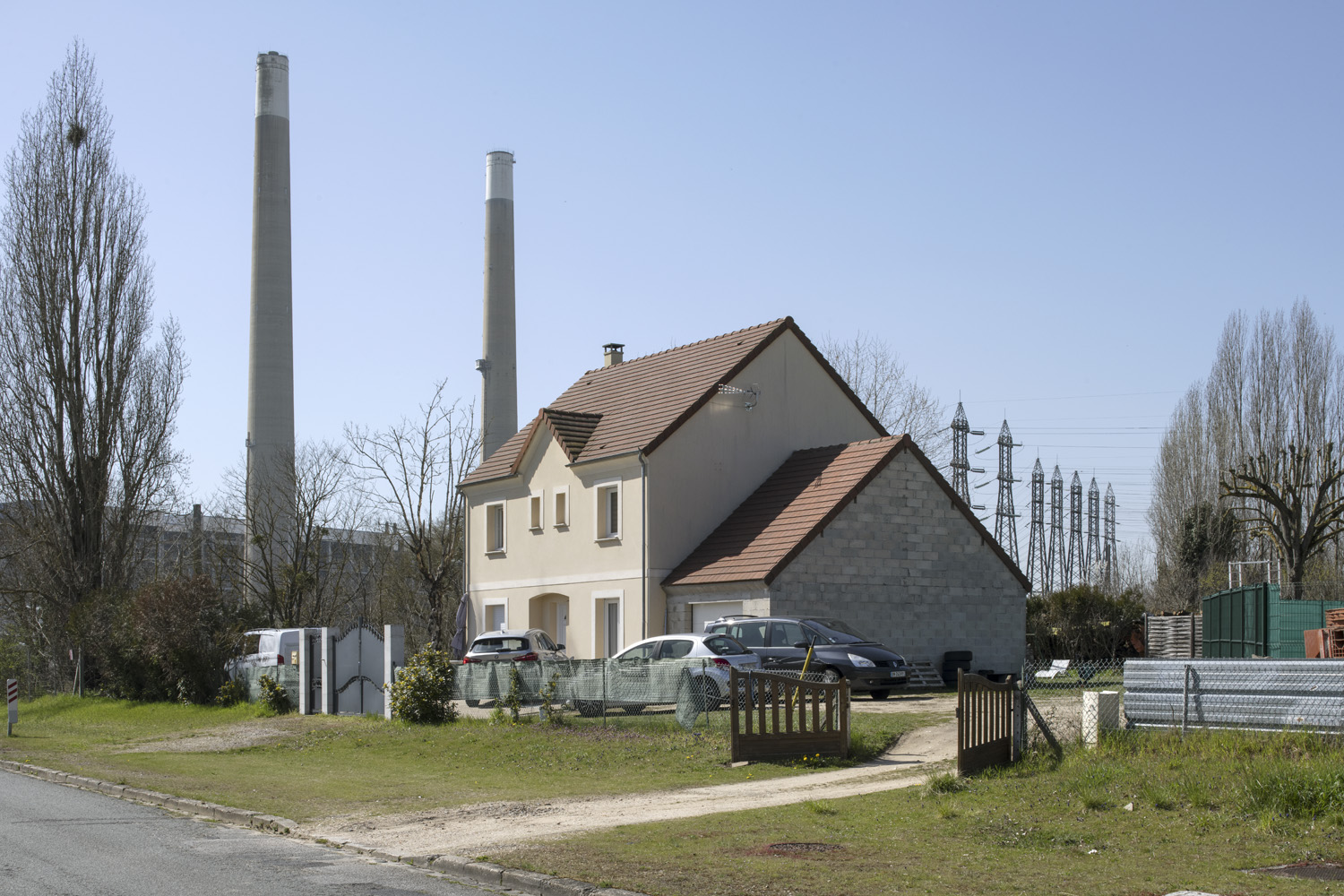 Porcheville, centrale à l'arrêt