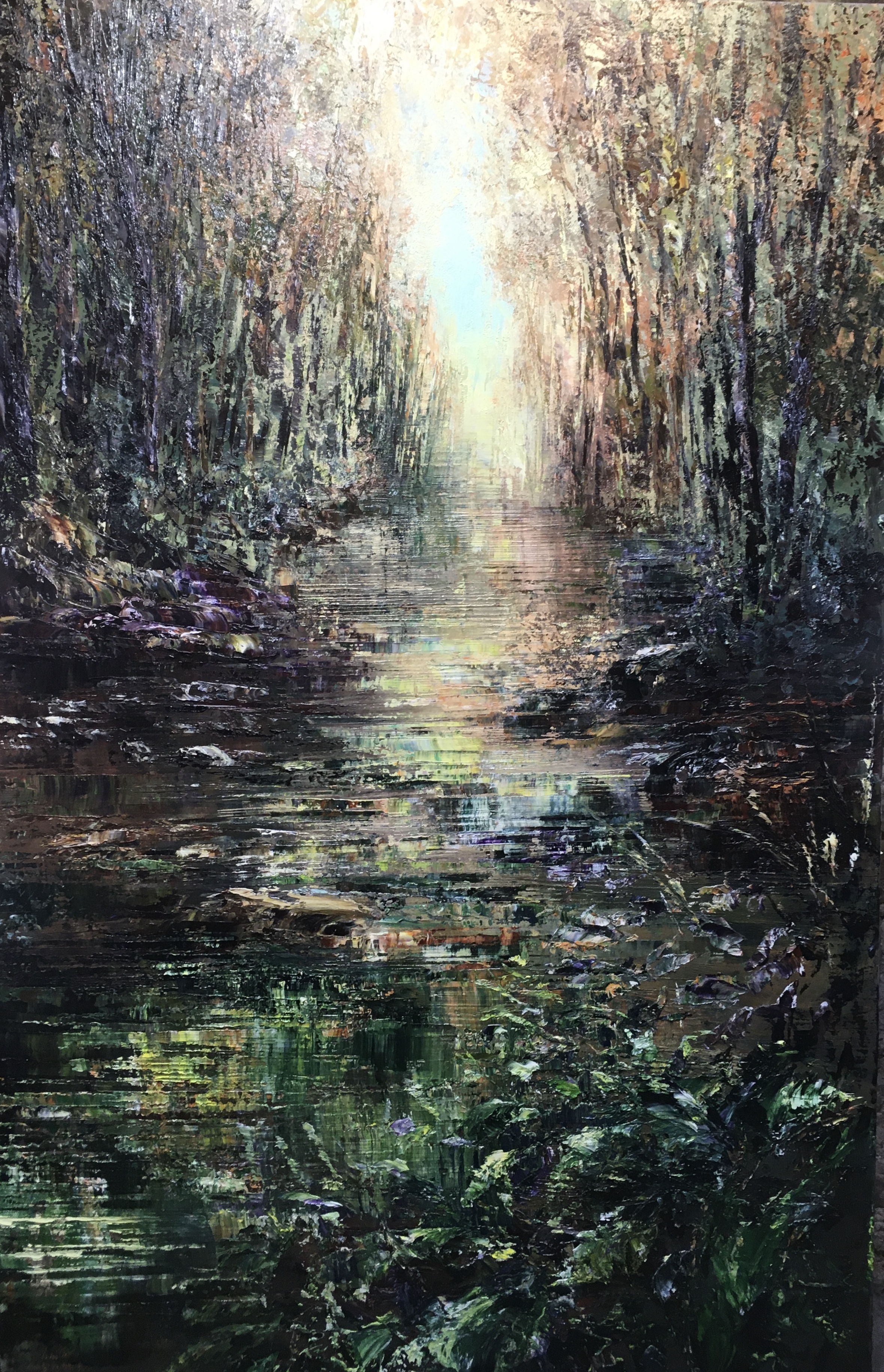 Querencia-Sehnsucht (8/15) Oil on canvas