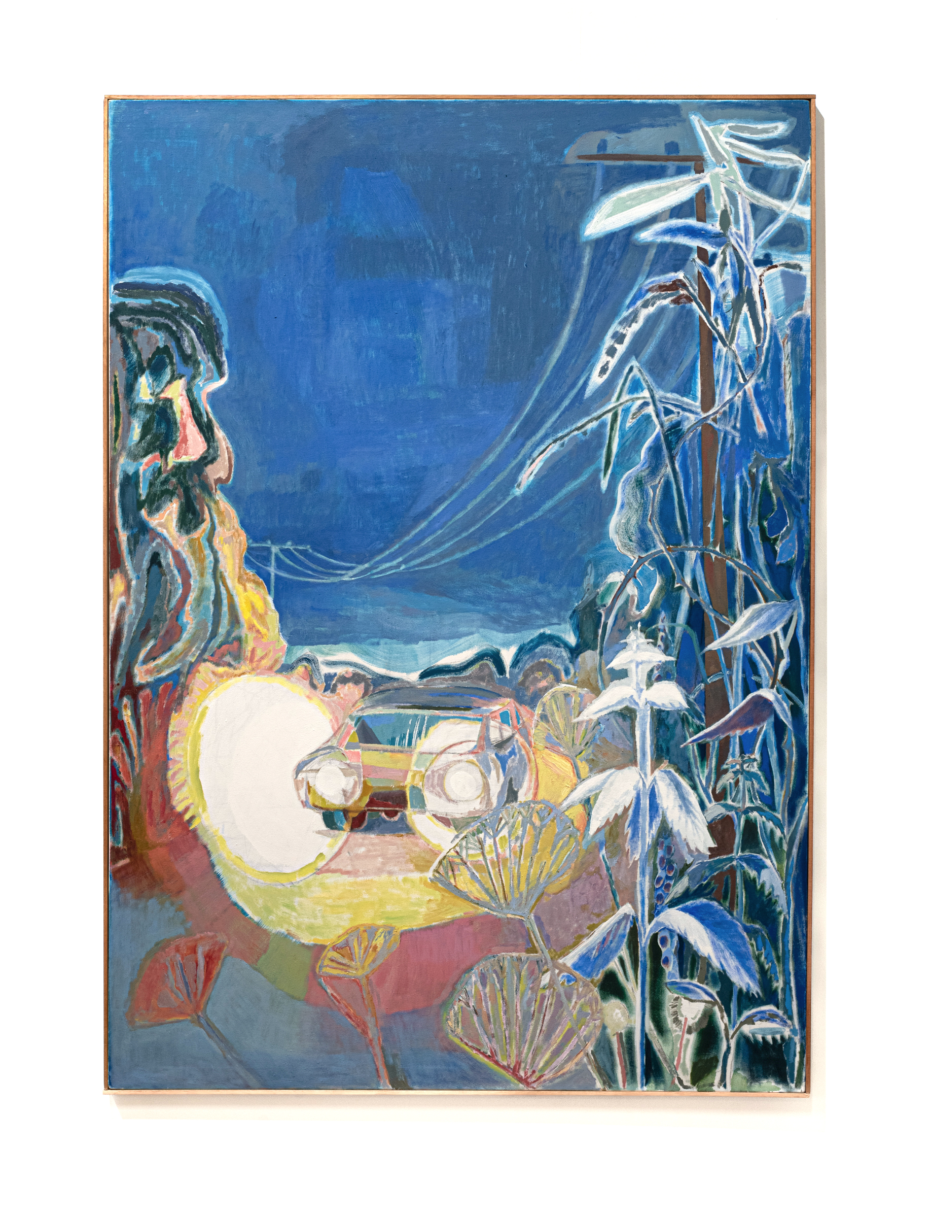 The Machine in the Garden, Oil on canvas, 192x135cm