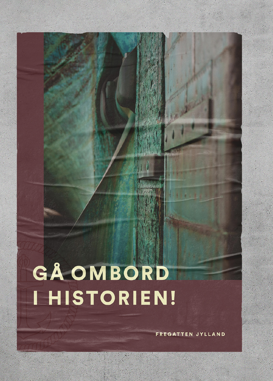 Ny visuel identitet til Fregatten Jylland i Ebeltoft