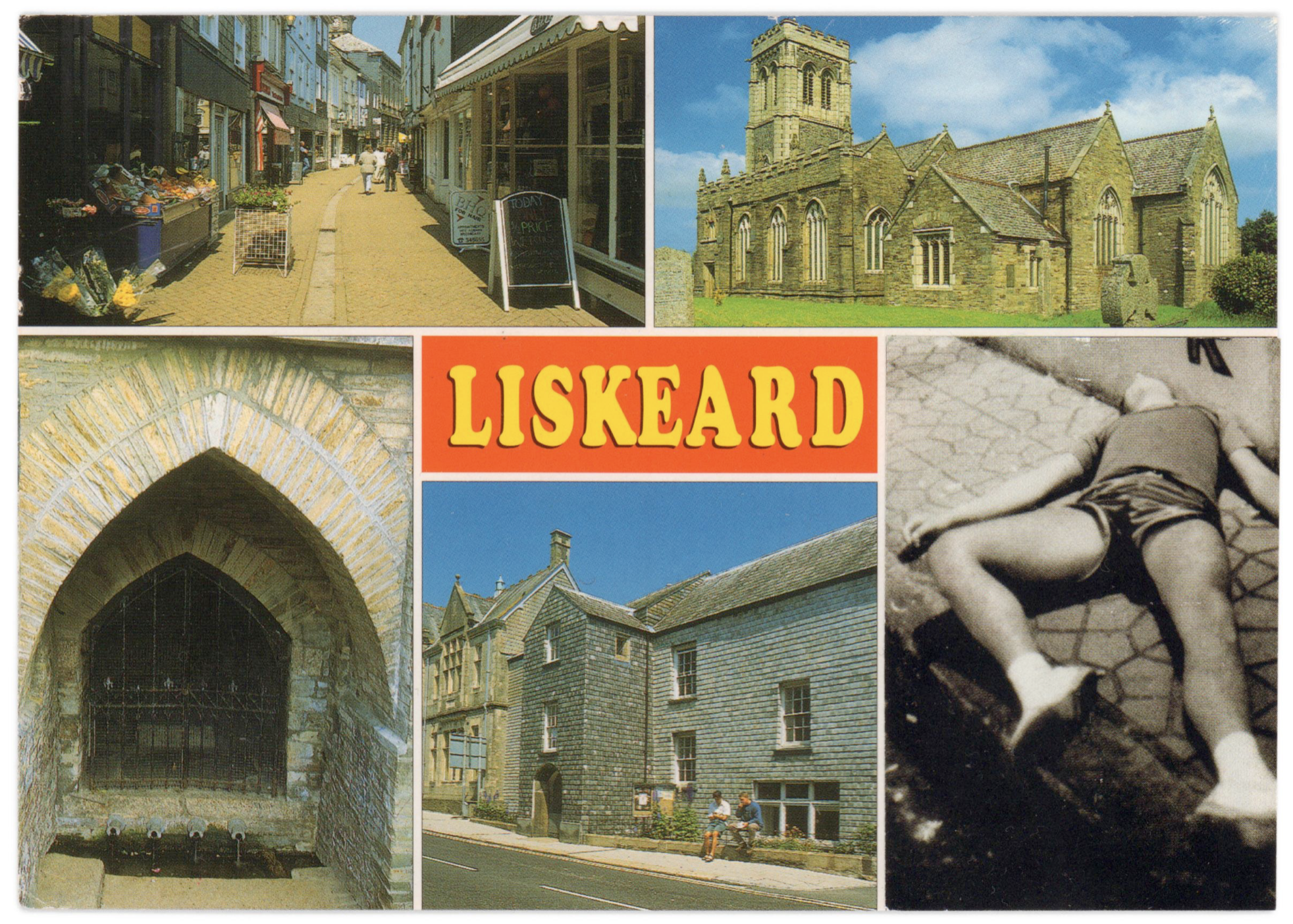 Liskeard, 2017, collage, 14 x 9 cm