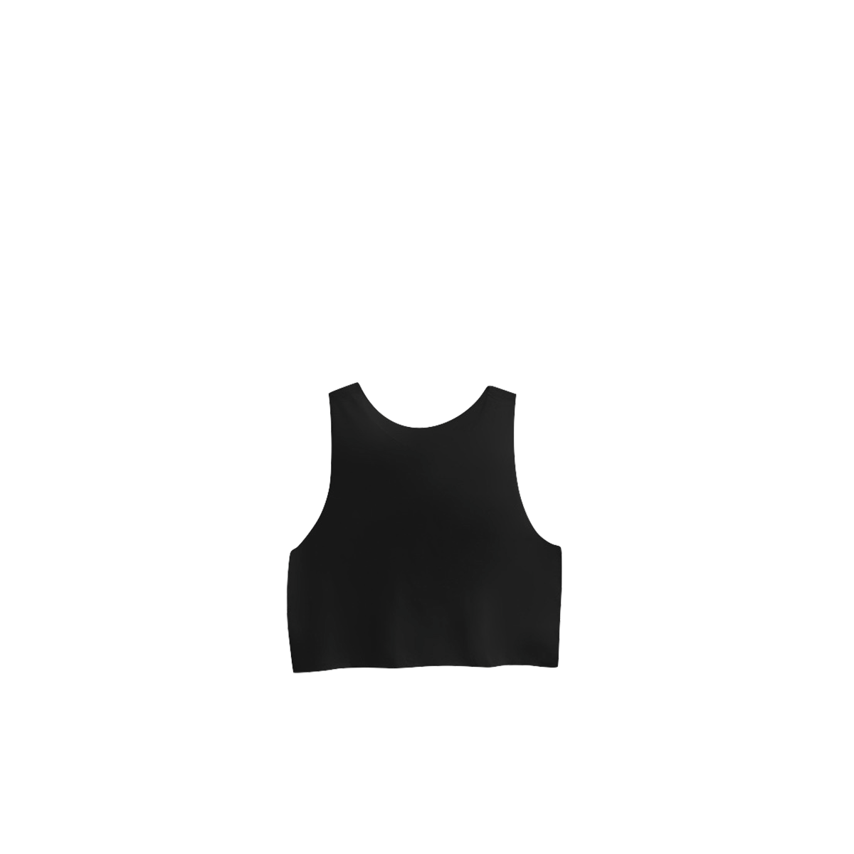 OFU Black Halter Tank
