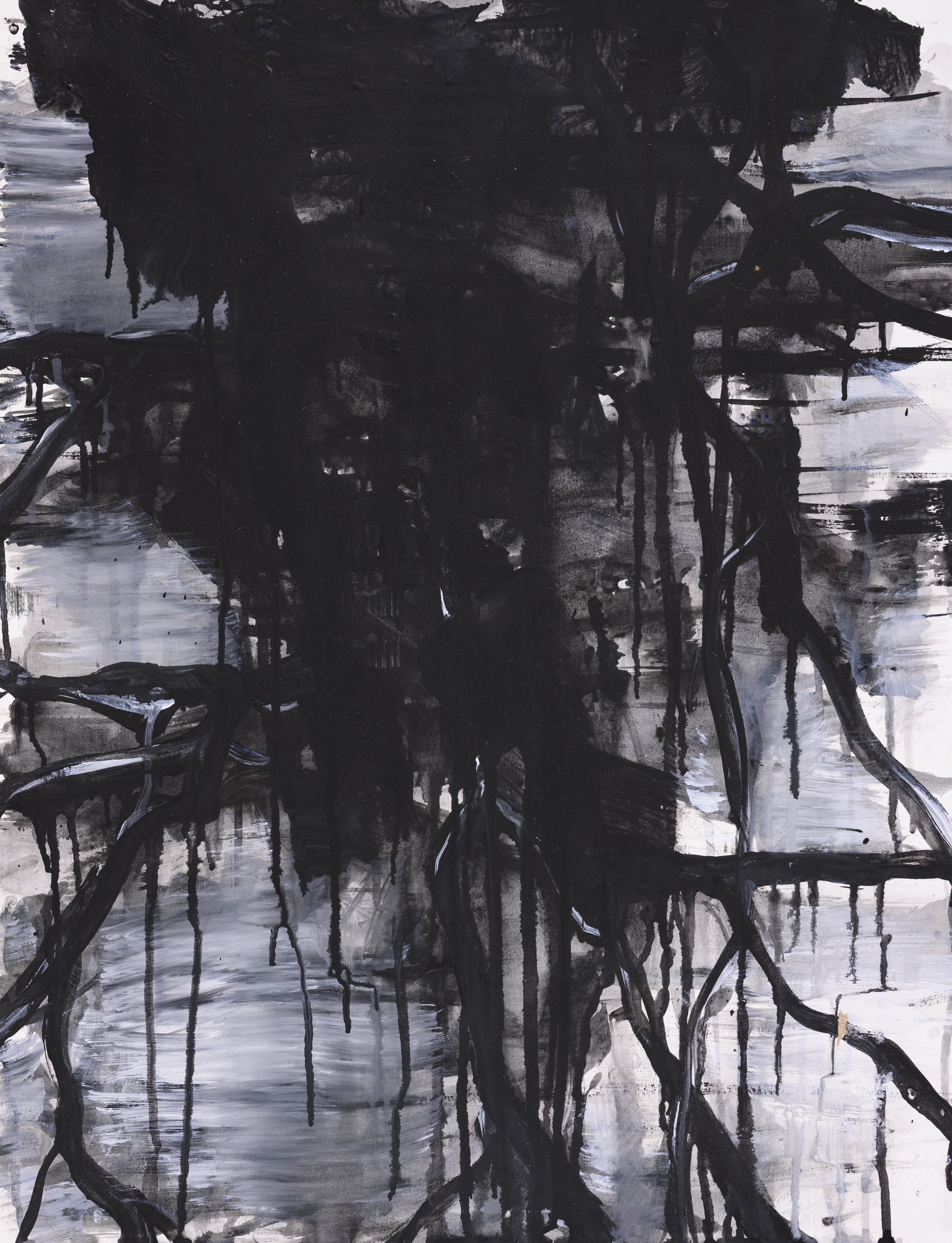 Study of nature 2015Acrylic on paper 65×50cm