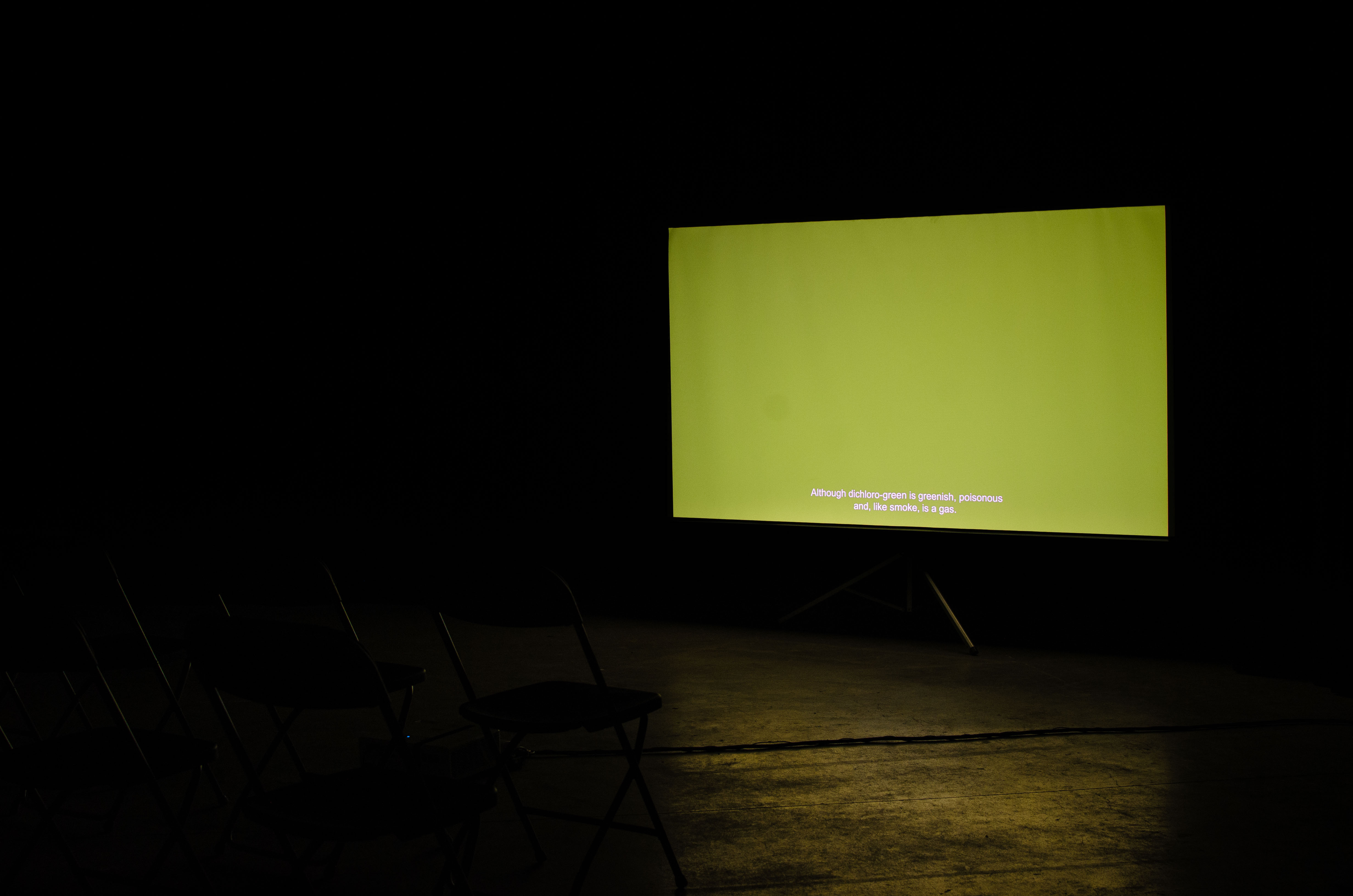 Vista de la instalación Vigor en LUCA School of Arts en Graduation Show 2021, foto de Eva Maria Bouillon